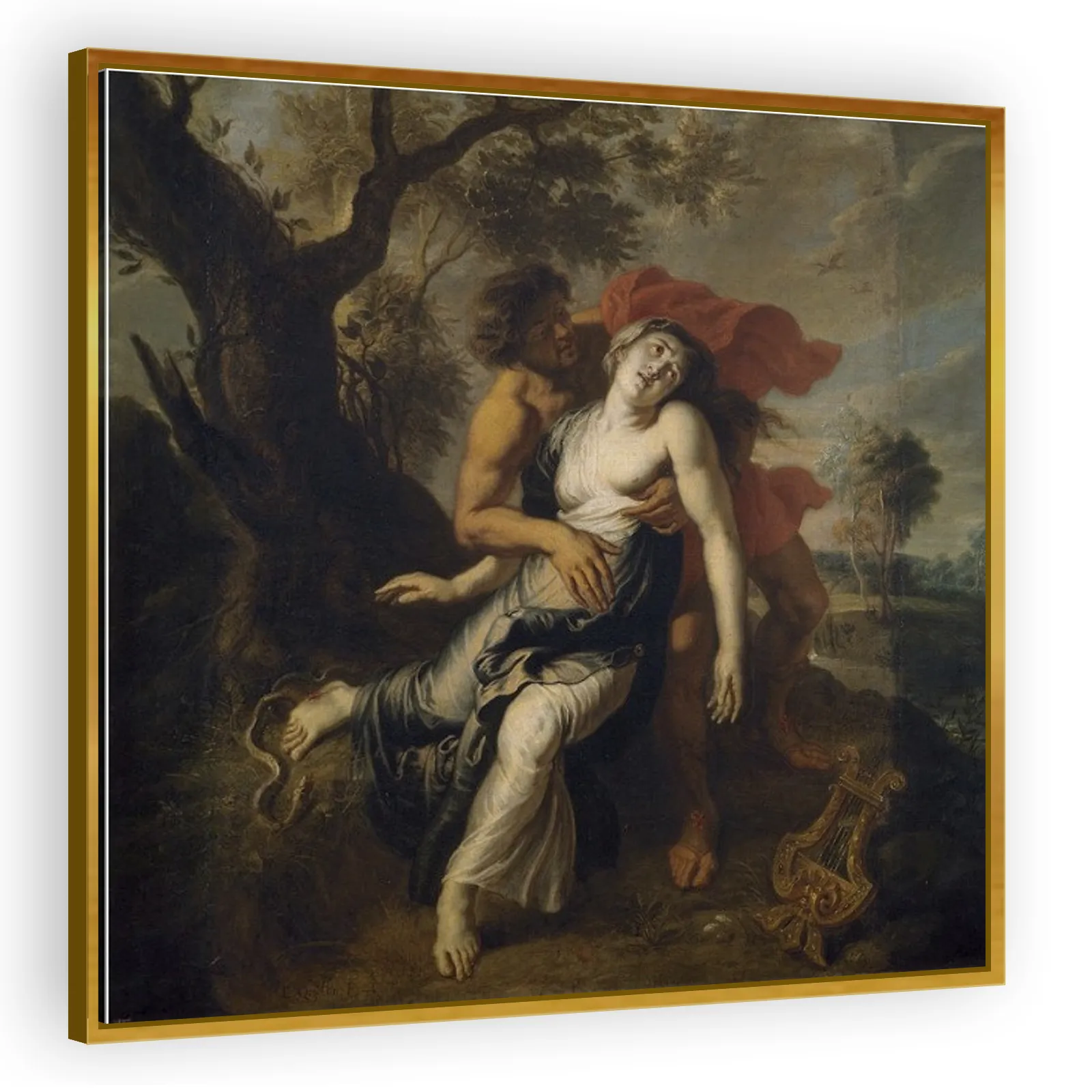 The Death of Eurydice (Ovid, Metamorphoses, X, 1-17) by Peter Paul Rubens - view 3 thumbnail