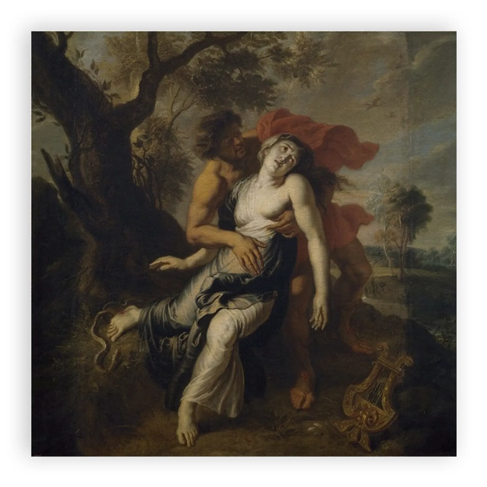 The Death of Eurydice (Ovid, Metamorphoses, X, 1-17) by Peter Paul Rubens - view 6 thumbnail