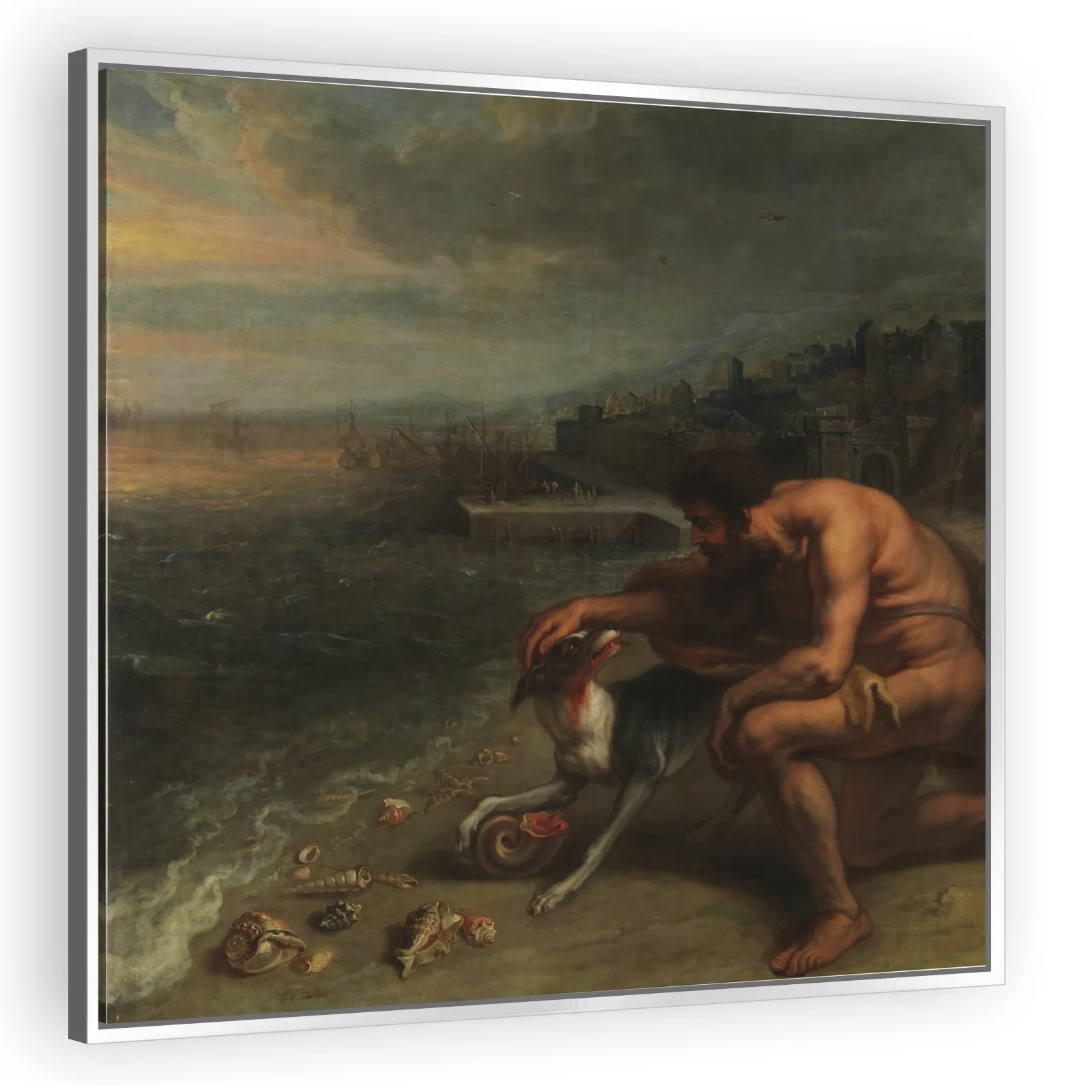 Hercules's Dog Discovers Tyrian Purple by Peter Paul Rubens - view 4 thumbnail