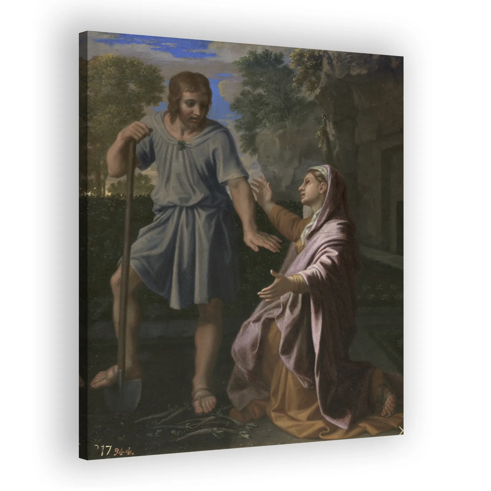Noli me tangere by Nicolas Poussin - view 2 thumbnail