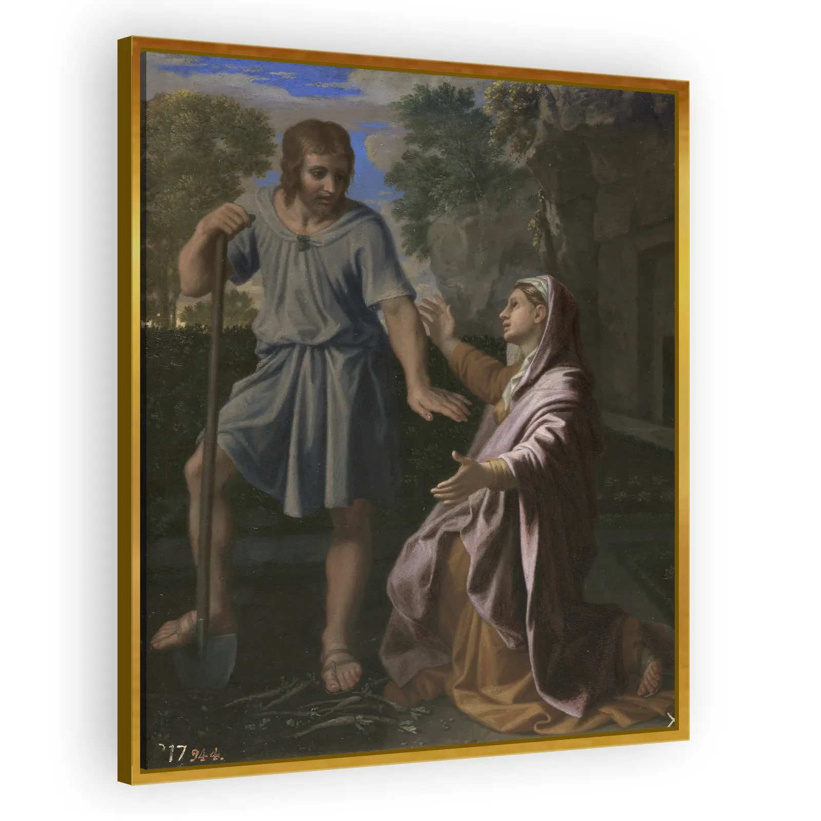 Noli me tangere by Nicolas Poussin - view 3 thumbnail