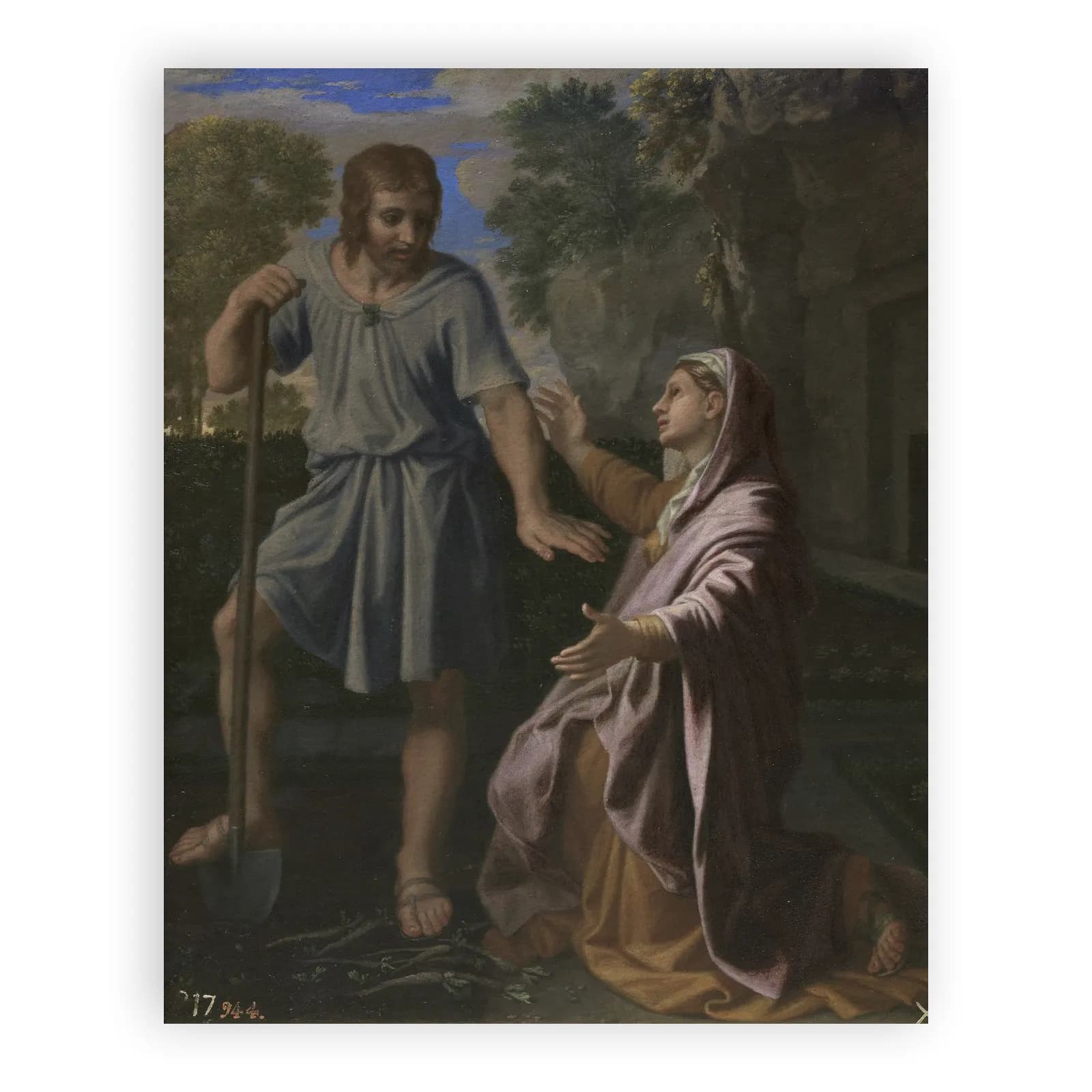 Noli me tangere by Nicolas Poussin - view 6 thumbnail