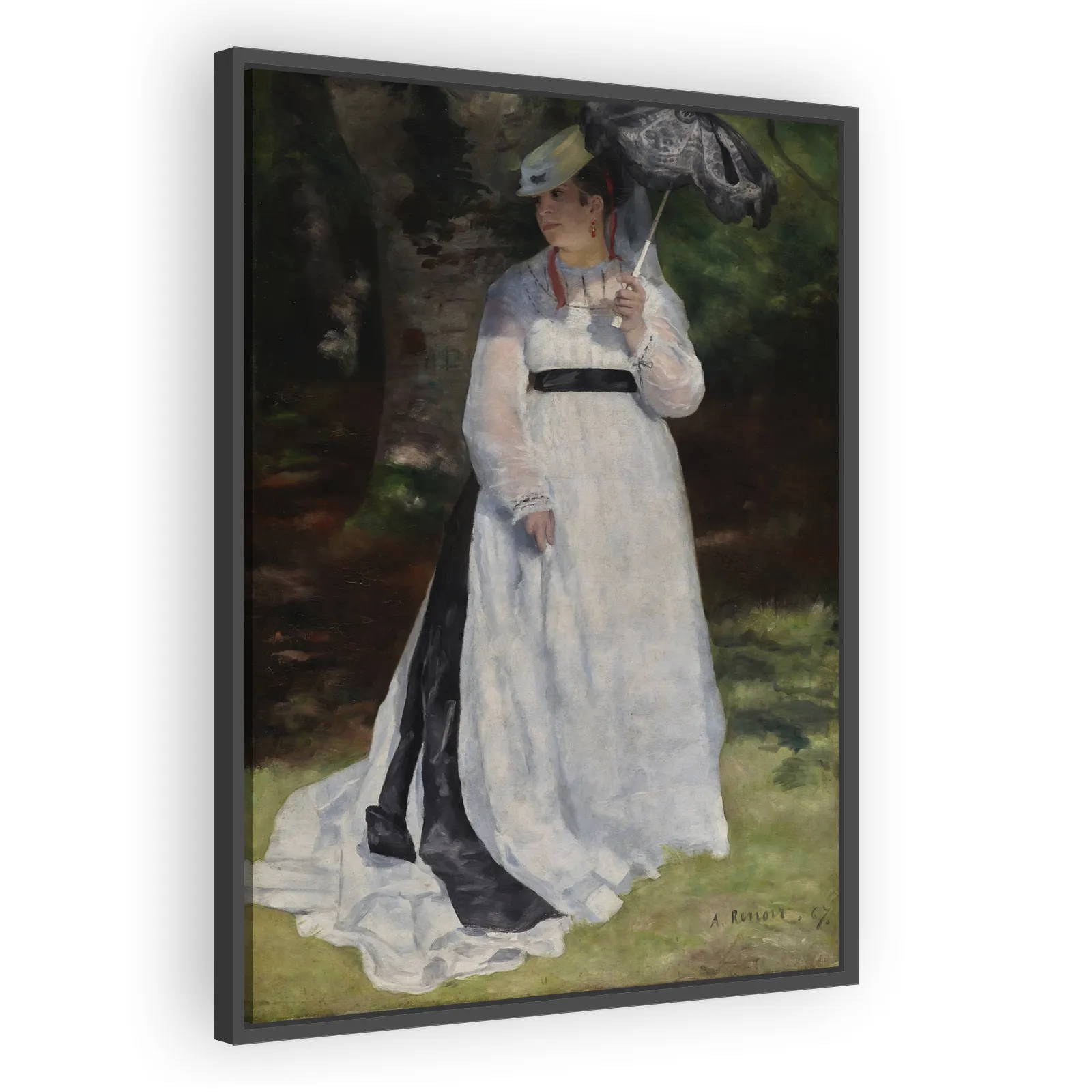 Lise with a Parasol by Pierre Auguste Renoir