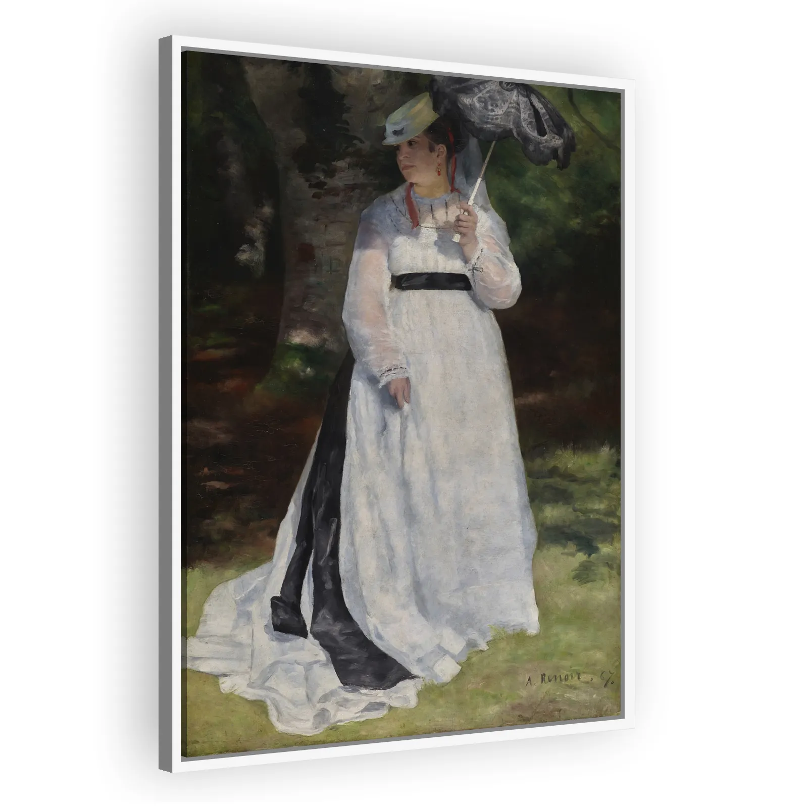 Lise with a Parasol by Pierre Auguste Renoir - view 5 thumbnail