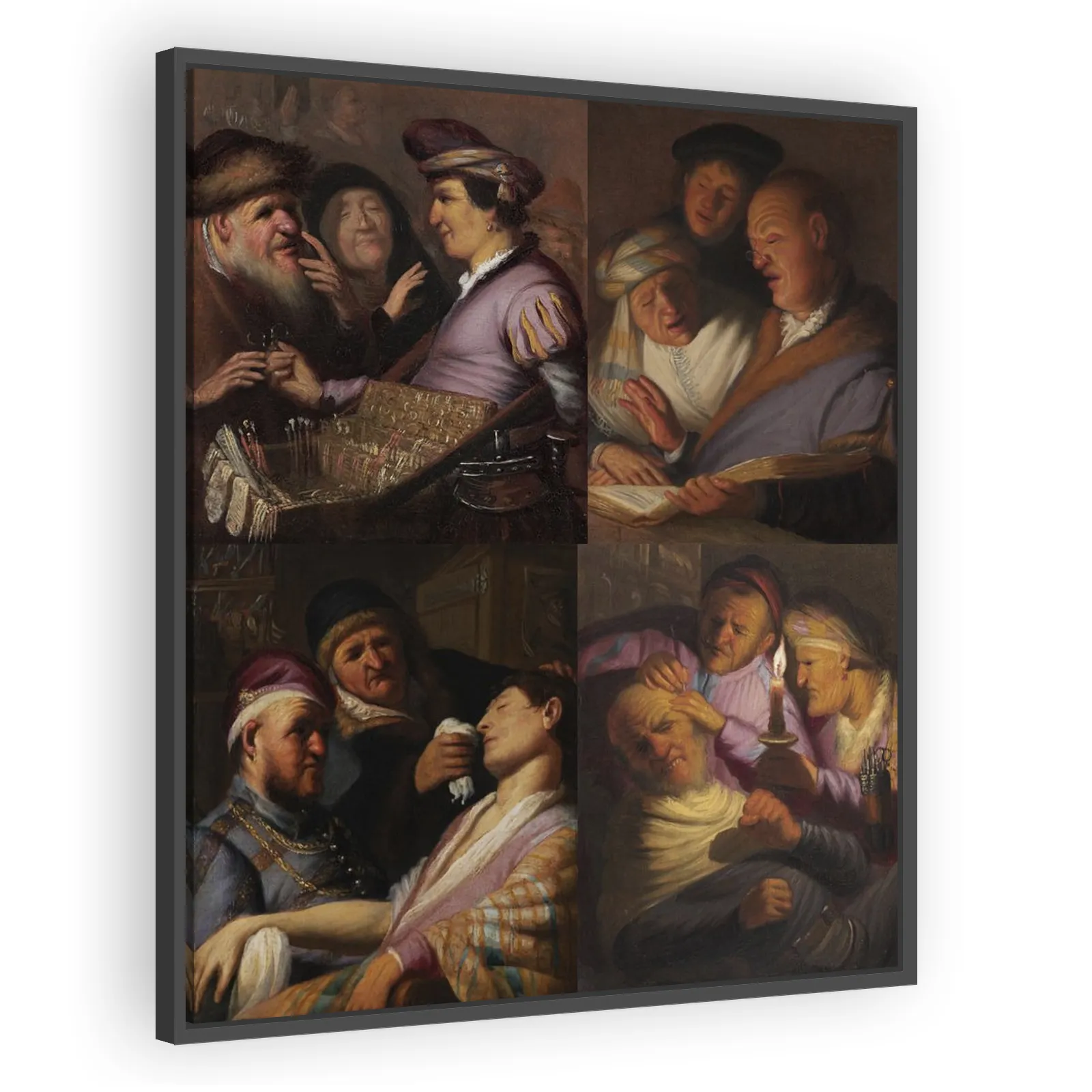 The Senses by Rembrandt Van Rijn