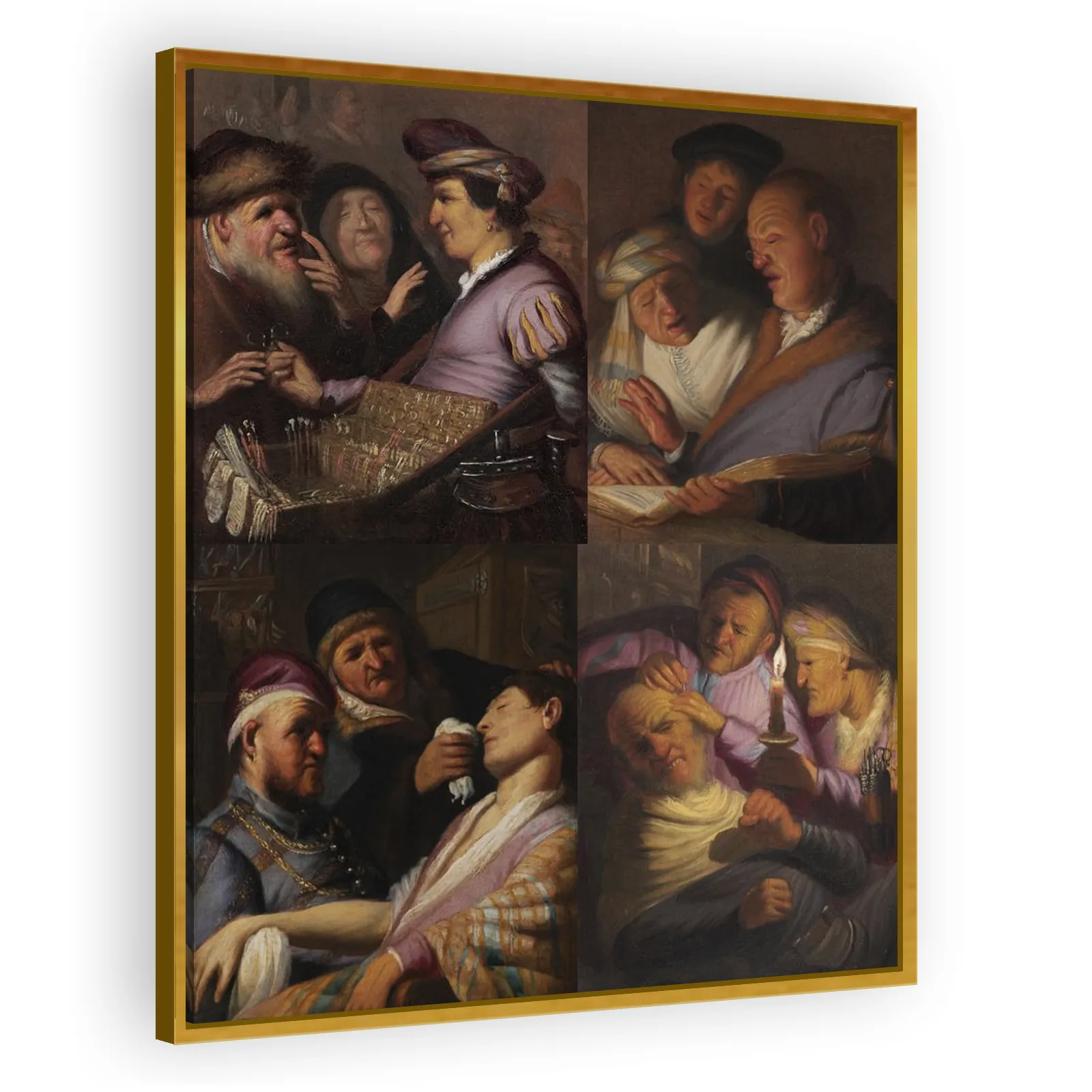 The Senses by Rembrandt Van Rijn - view 3 thumbnail