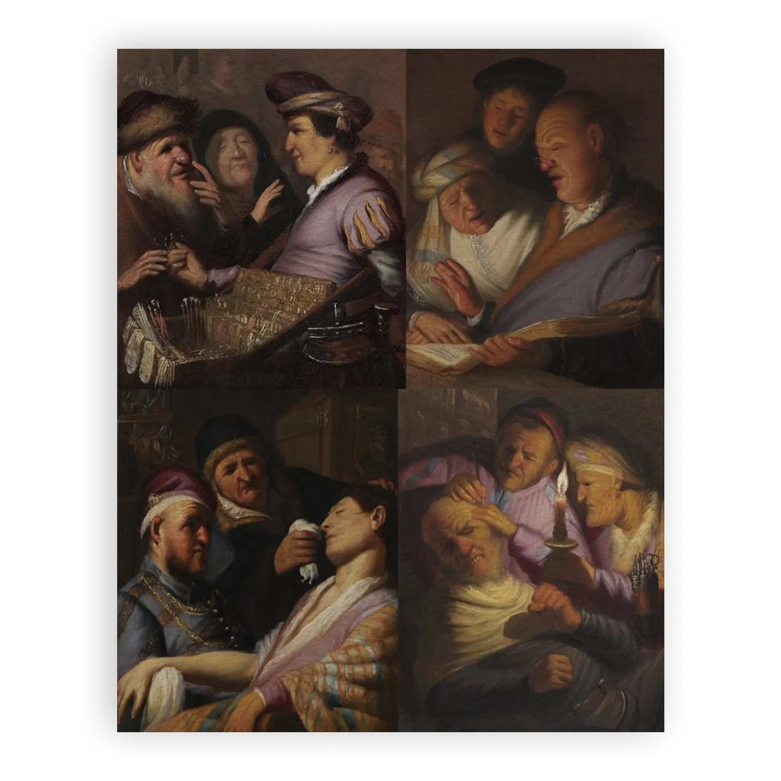 The Senses by Rembrandt Van Rijn - view 6 thumbnail