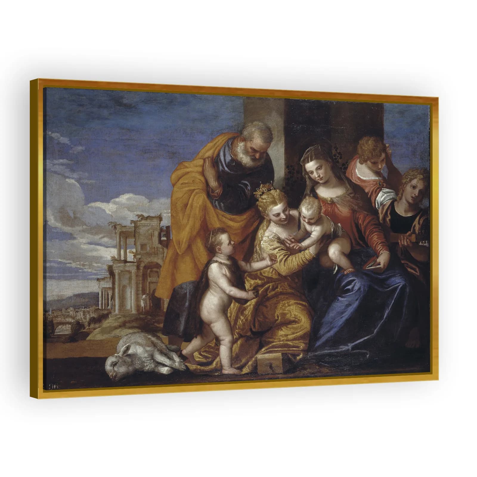 Mystic Marriage of St Catherine of Alexandria by Paolo Veronese - view 3 thumbnail