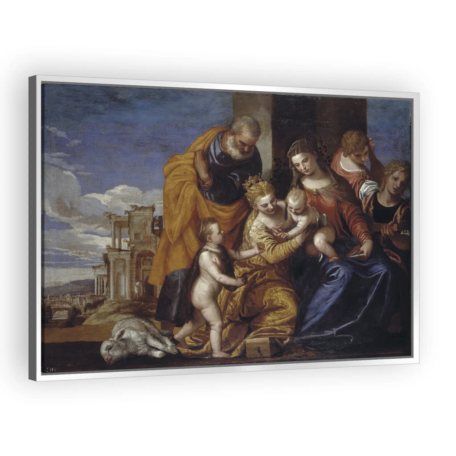 Mystic Marriage of St Catherine of Alexandria by Paolo Veronese - view 4 thumbnail