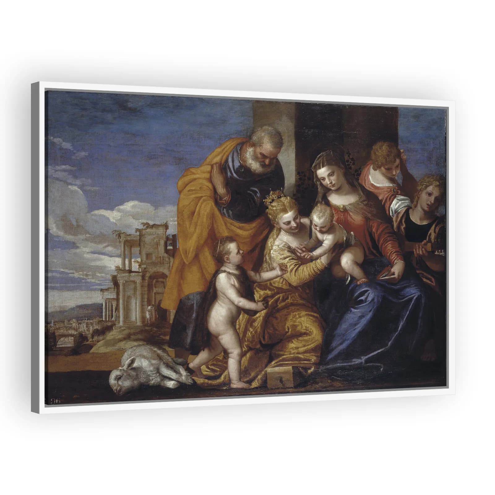 Mystic Marriage of St Catherine of Alexandria by Paolo Veronese - view 5 thumbnail