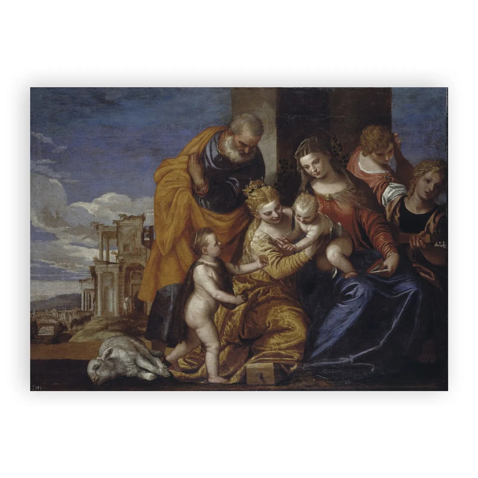 Mystic Marriage of St Catherine of Alexandria by Paolo Veronese - view 6 thumbnail