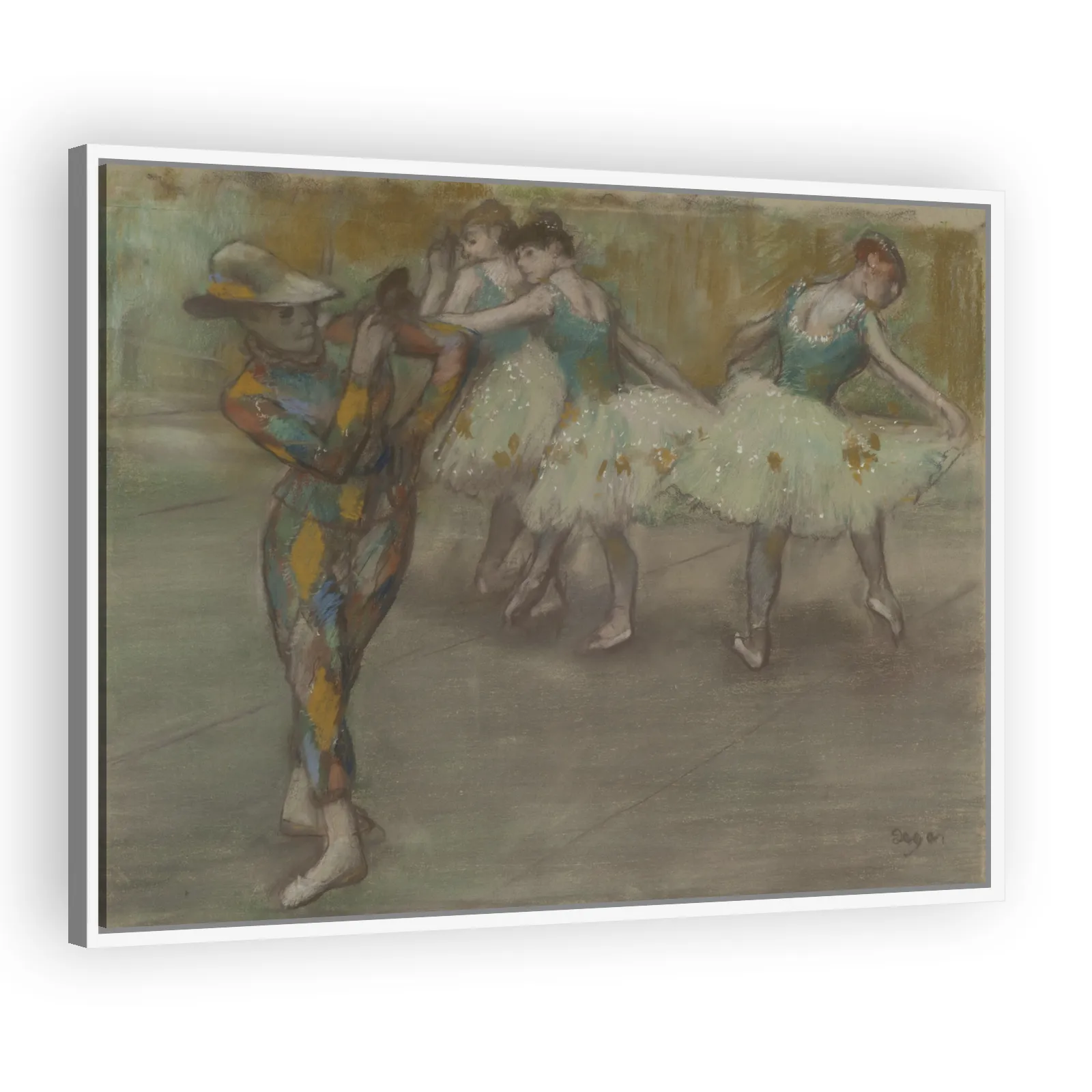 Harlequin Dance by Edgar Degas - view 5 thumbnail