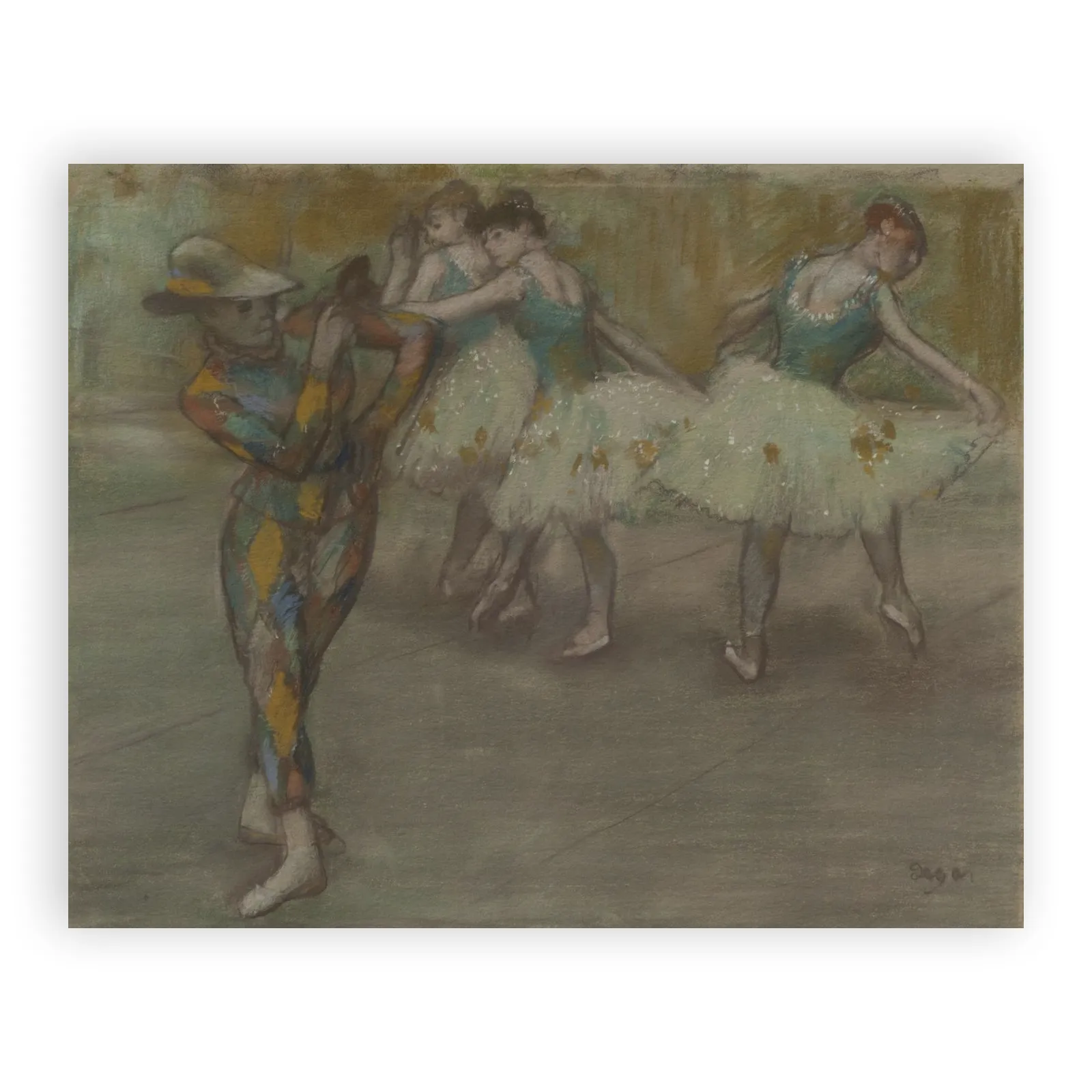 Harlequin Dance by Edgar Degas - view 6 thumbnail