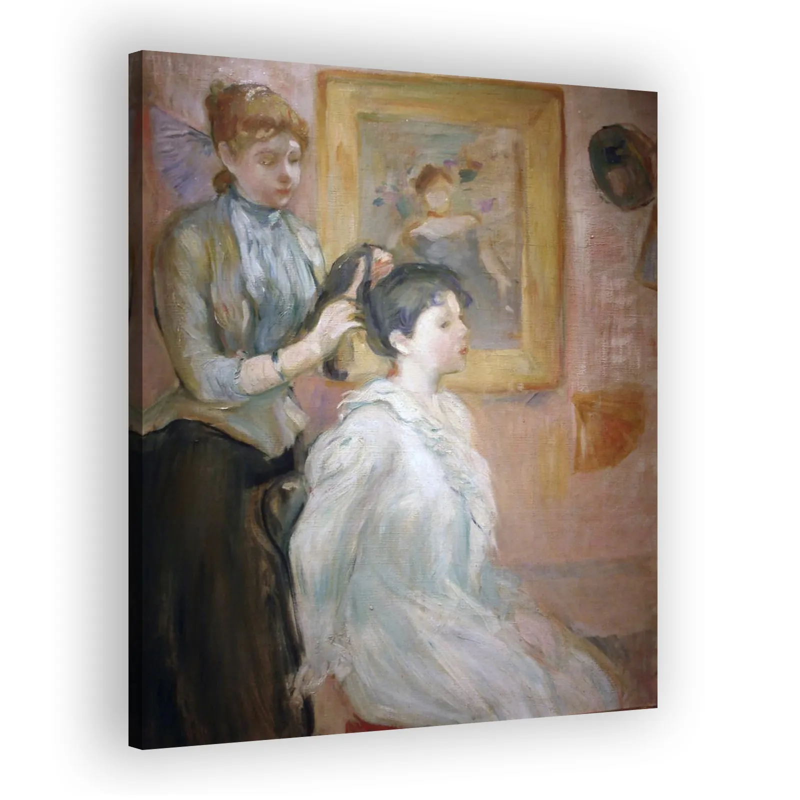 The Coiffure by Berthe Morisot - view 2 thumbnail