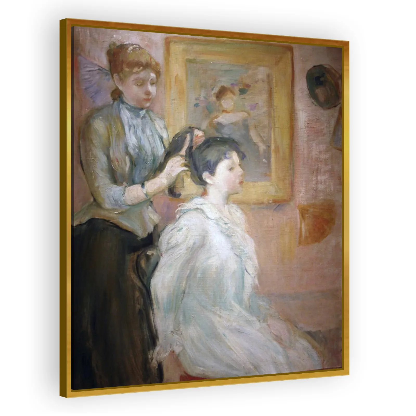 The Coiffure by Berthe Morisot - view 3 thumbnail