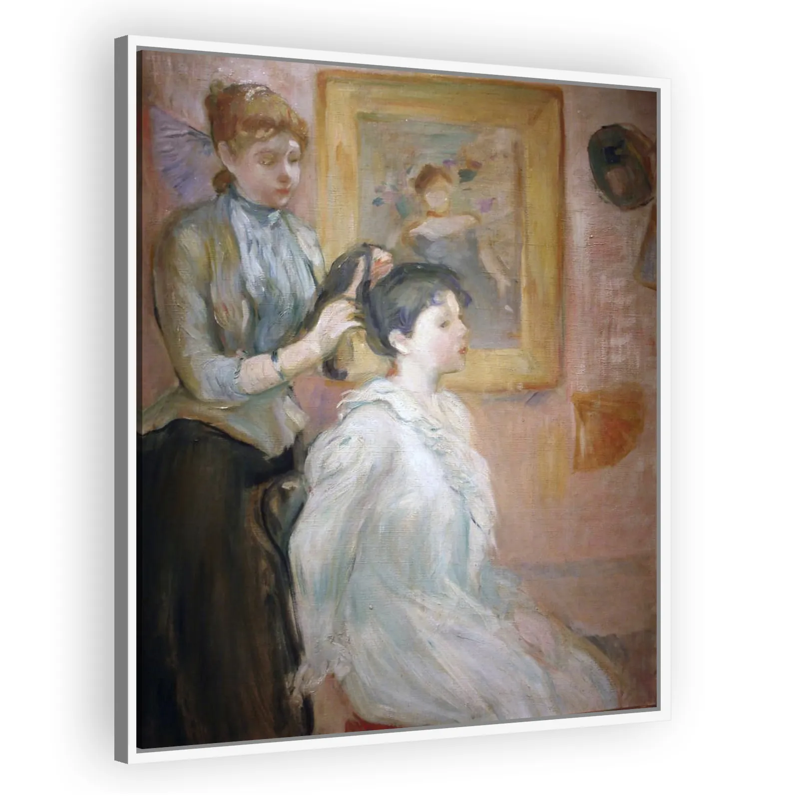 The Coiffure by Berthe Morisot - view 5 thumbnail