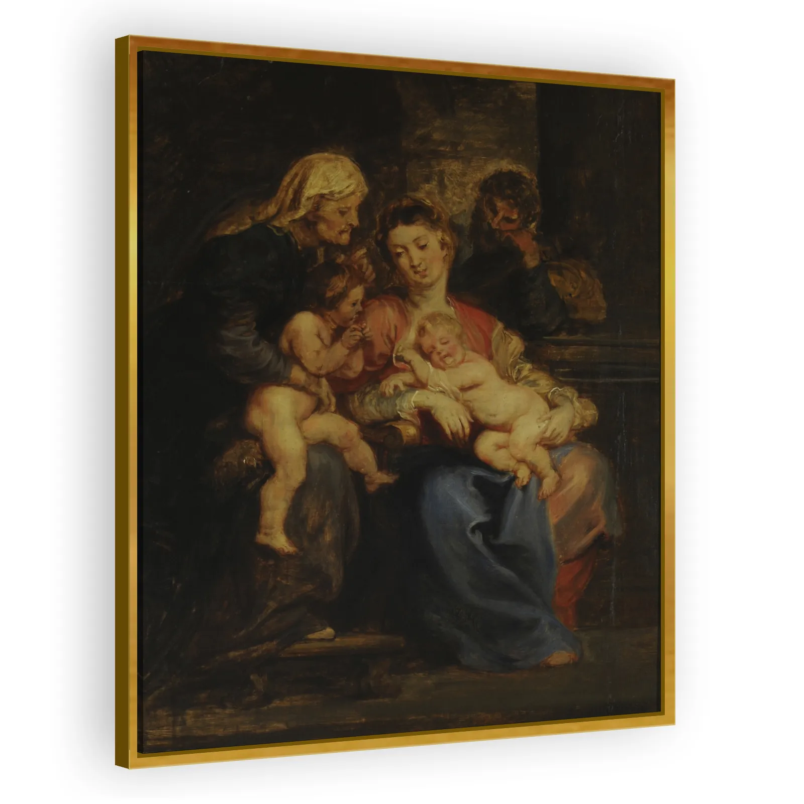La Sagrada Familia con Santa Isabel y San Juan by Peter Paul Rubens - view 3 thumbnail