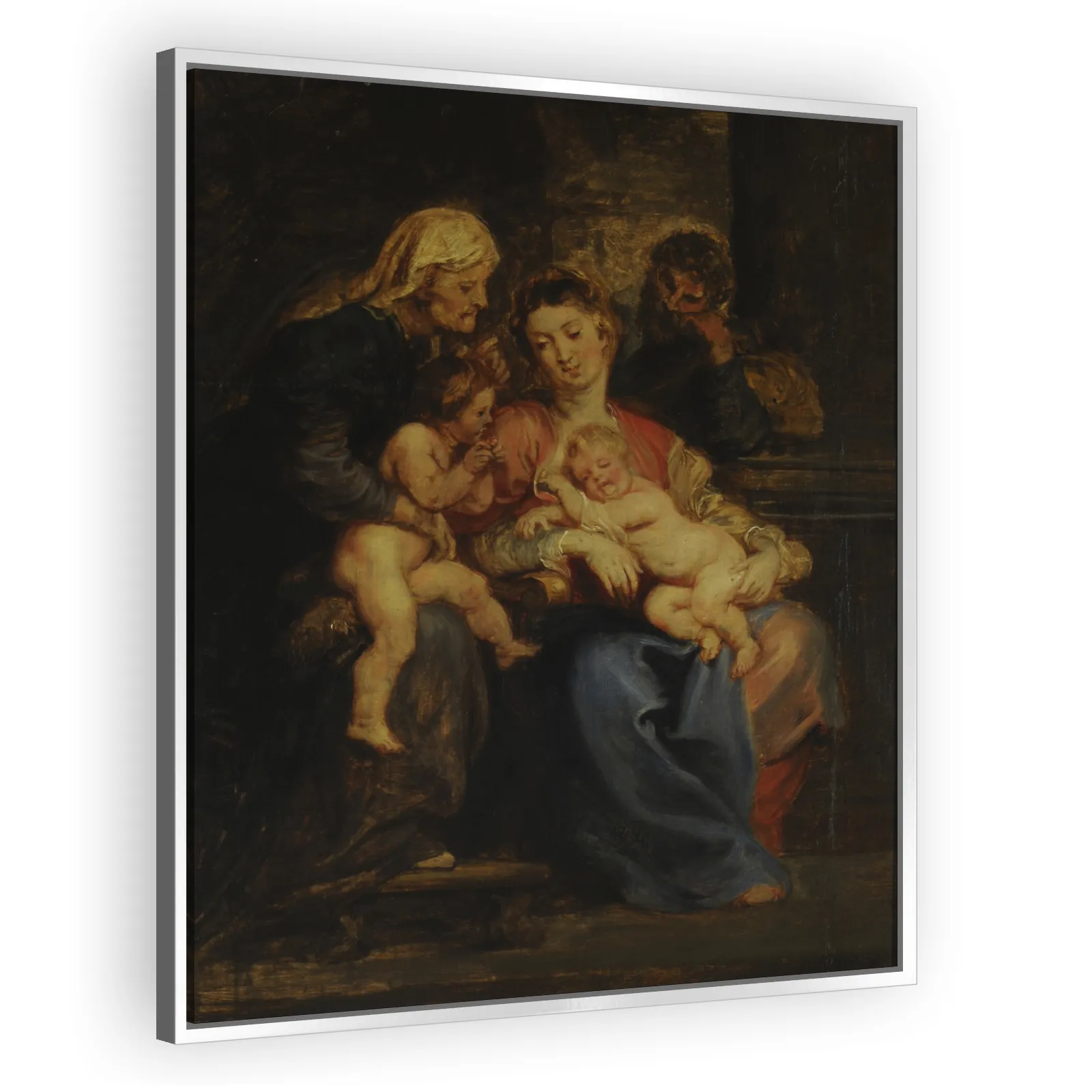 La Sagrada Familia con Santa Isabel y San Juan by Peter Paul Rubens - view 4 thumbnail