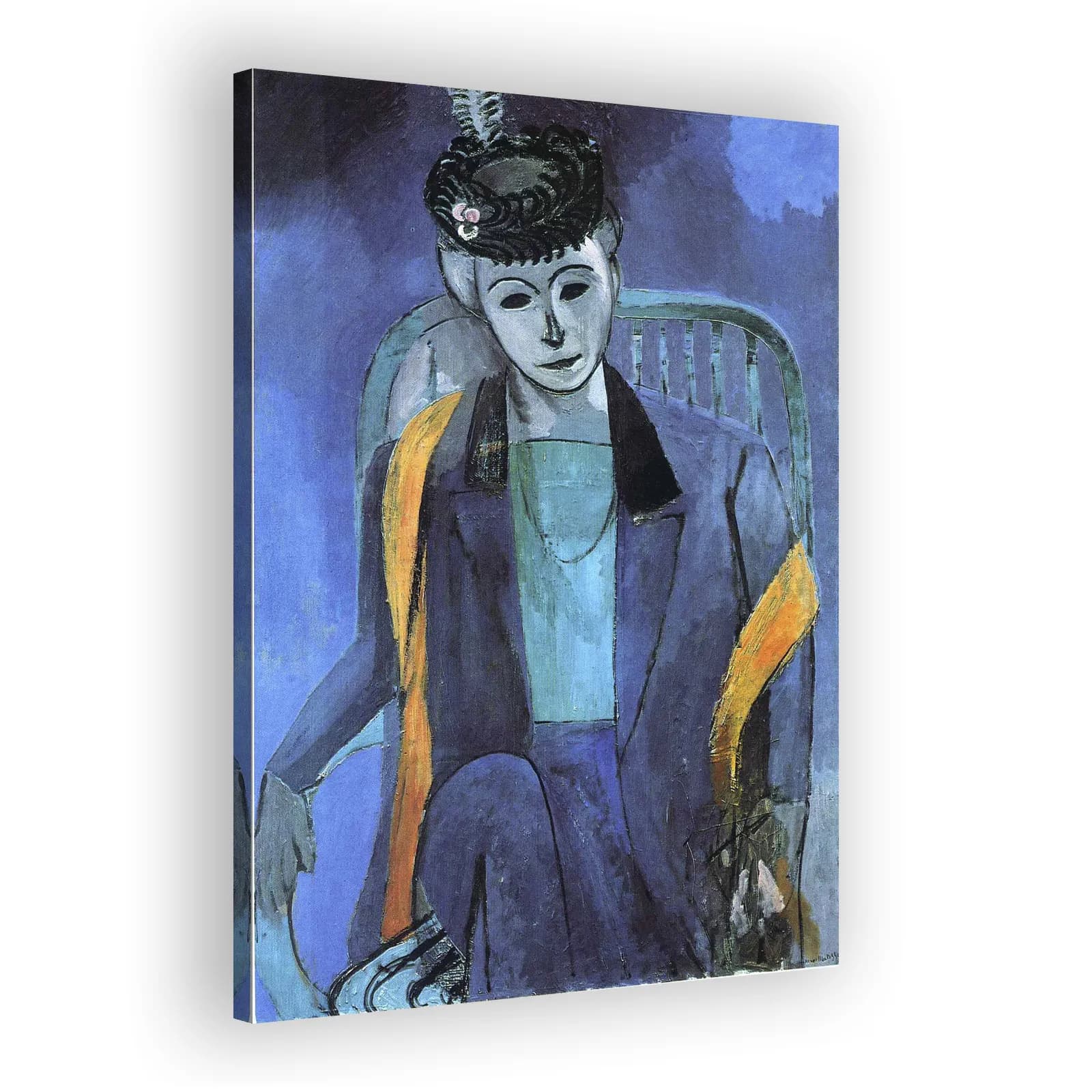 Portrait of the Artist's Wife by Henri Matisse - view 2 thumbnail