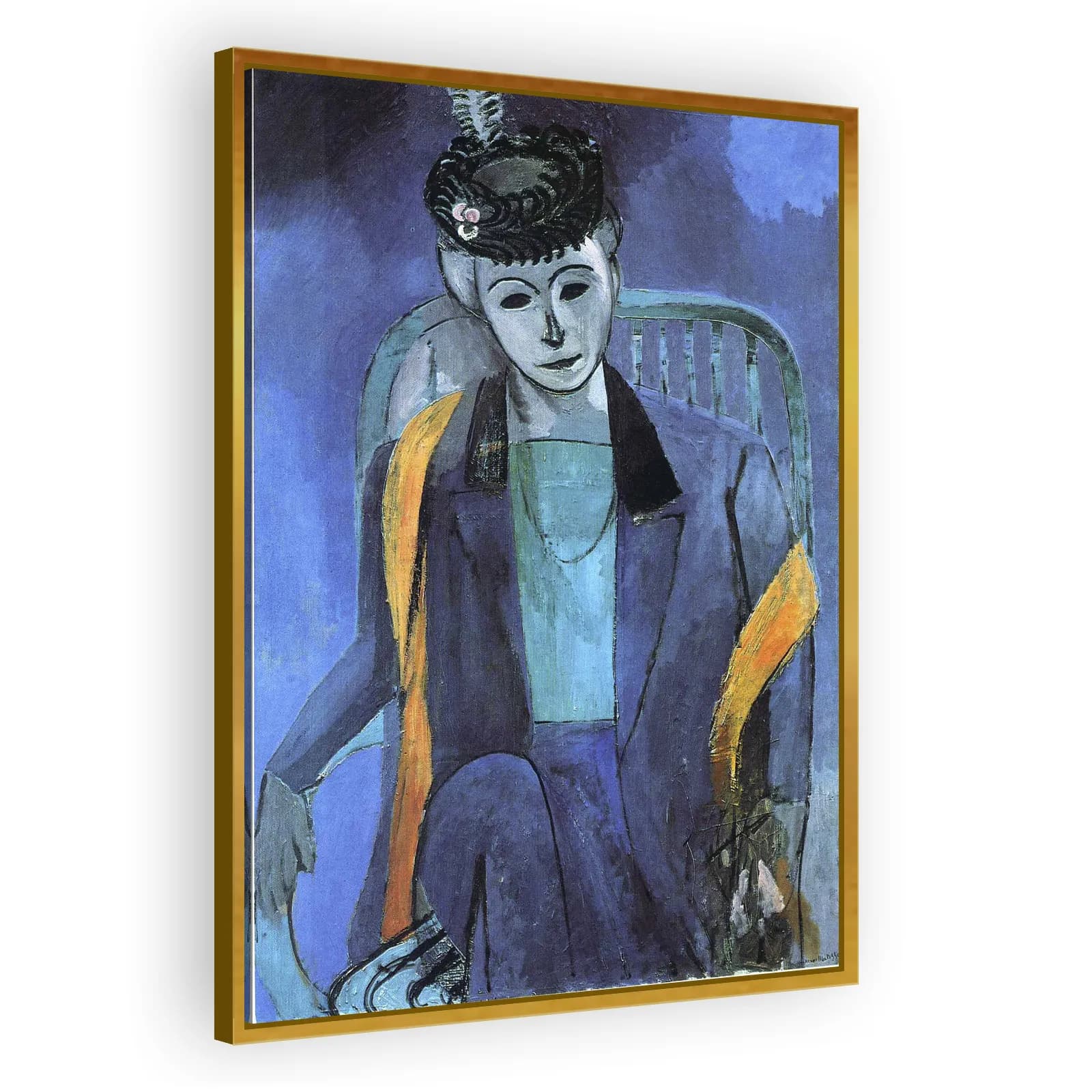 Portrait of the Artist's Wife by Henri Matisse - view 3 thumbnail