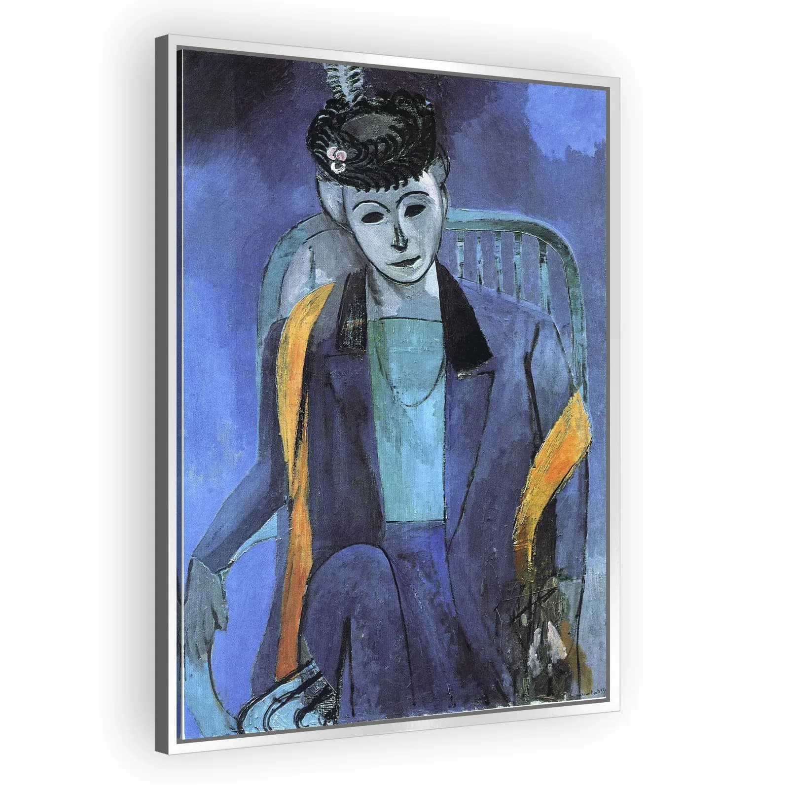 Portrait of the Artist's Wife by Henri Matisse - view 4 thumbnail