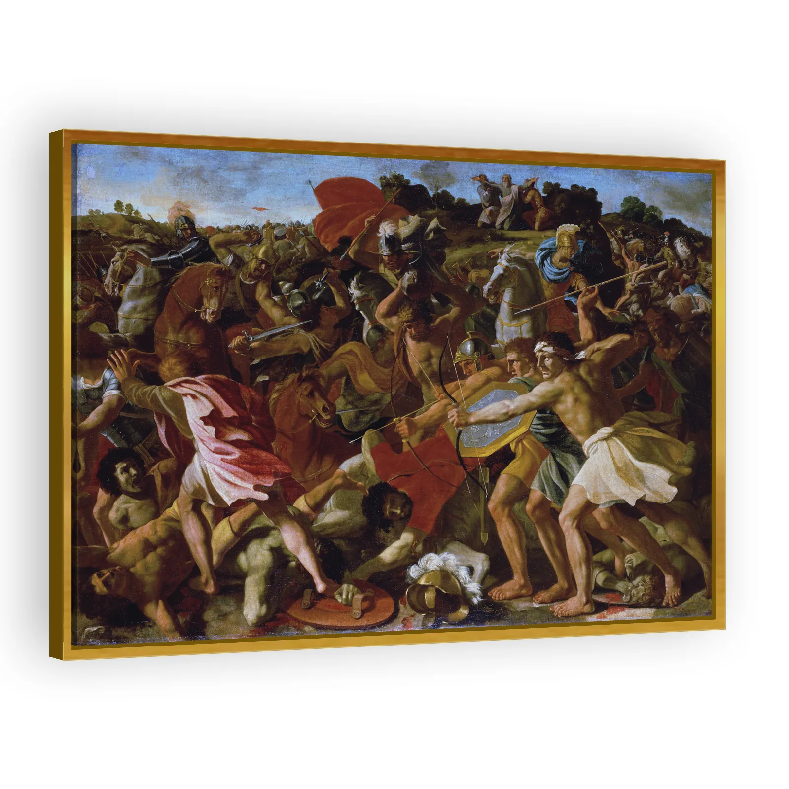 Victory of Joshua over the Amalekites by Nicolas Poussin - view 3 thumbnail