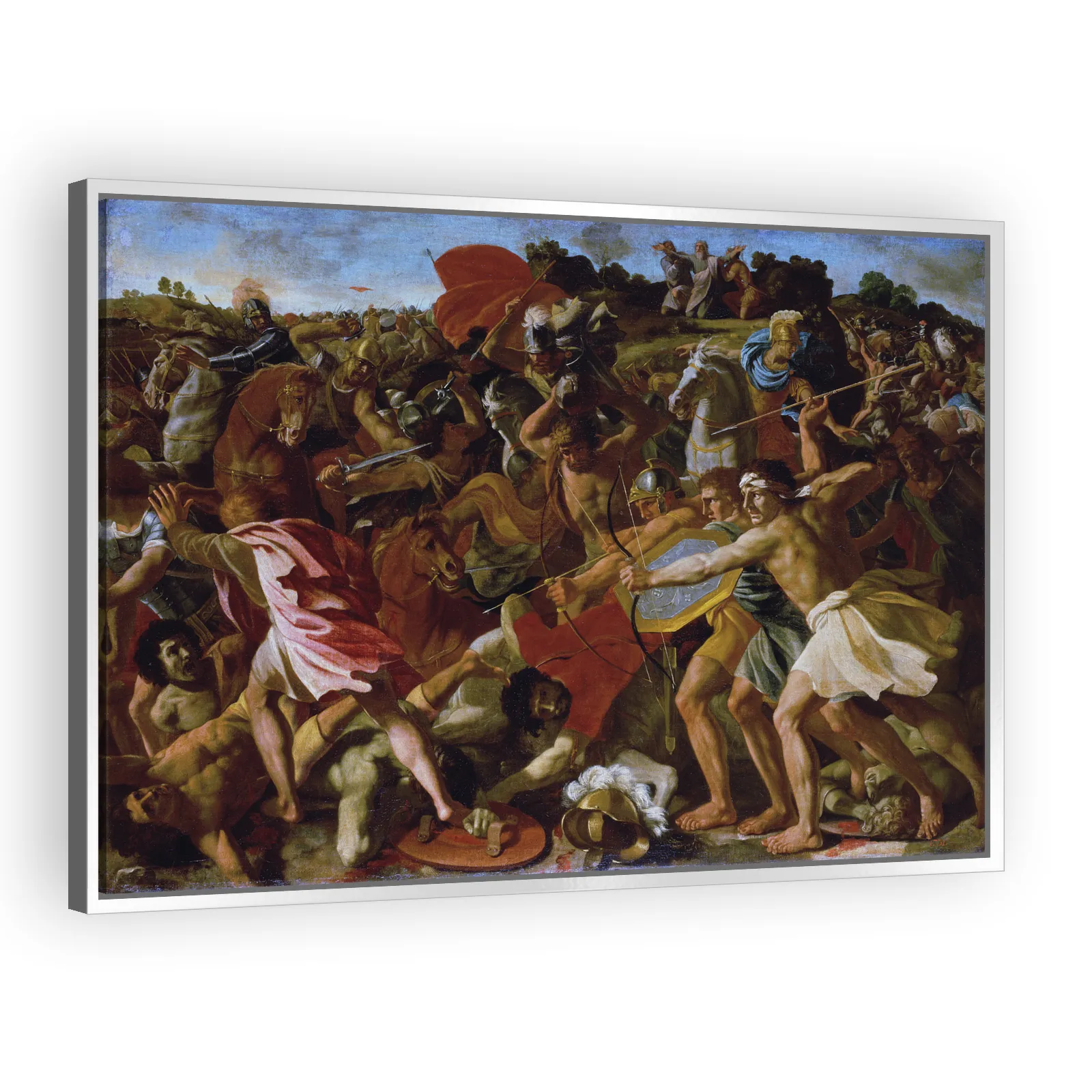 Victory of Joshua over the Amalekites by Nicolas Poussin - view 4 thumbnail