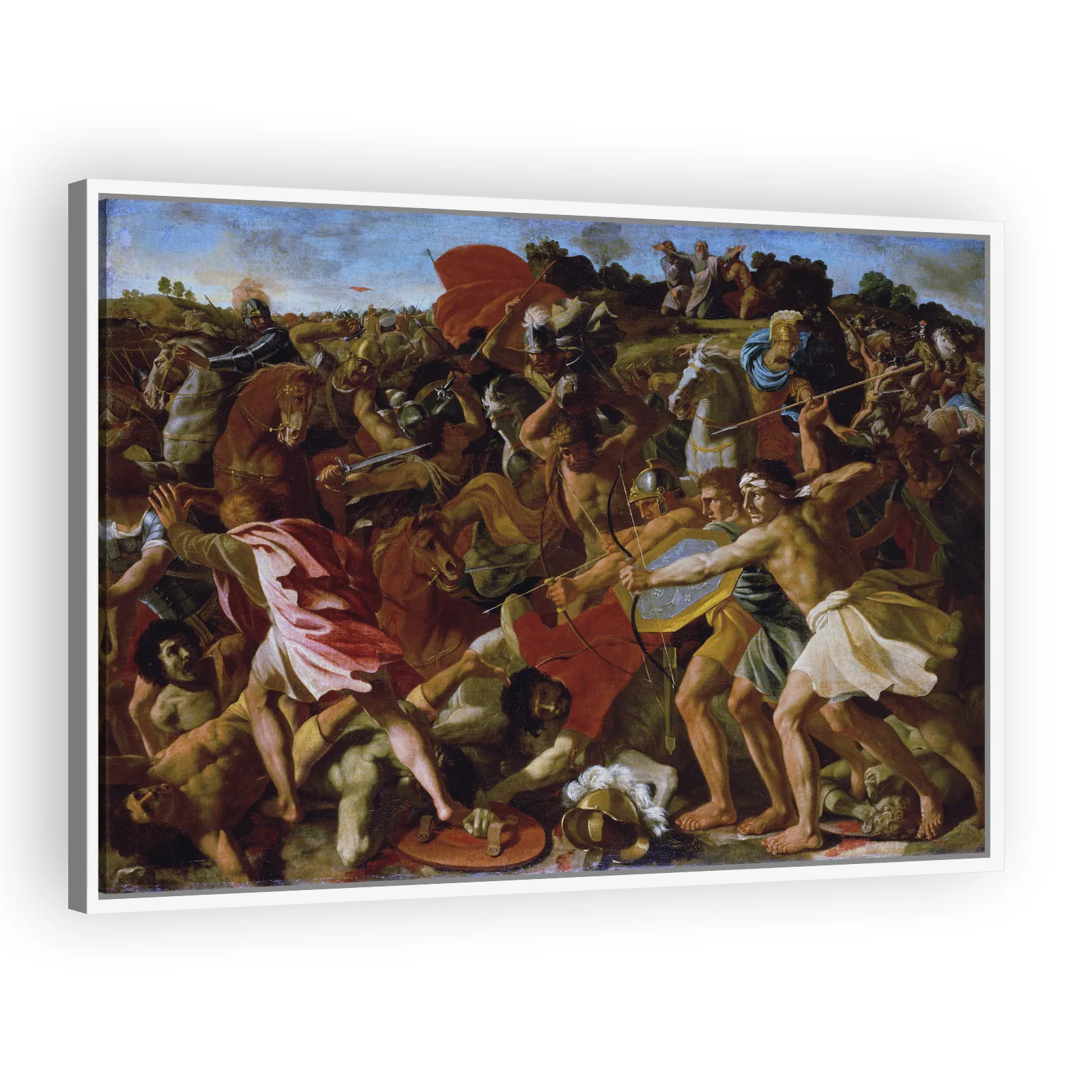 Victory of Joshua over the Amalekites by Nicolas Poussin - view 5 thumbnail