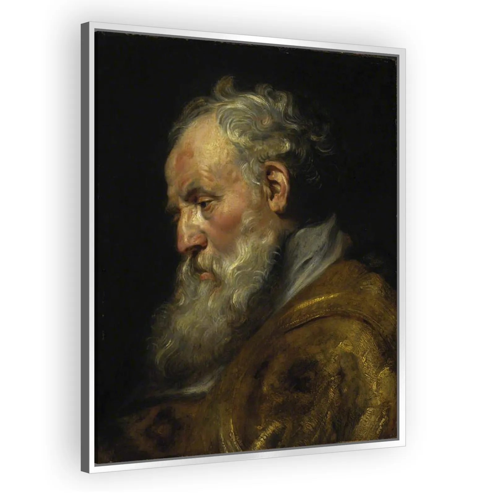 A Study of a Head (Saint Ambrose) by Peter Paul Rubens - view 4 thumbnail