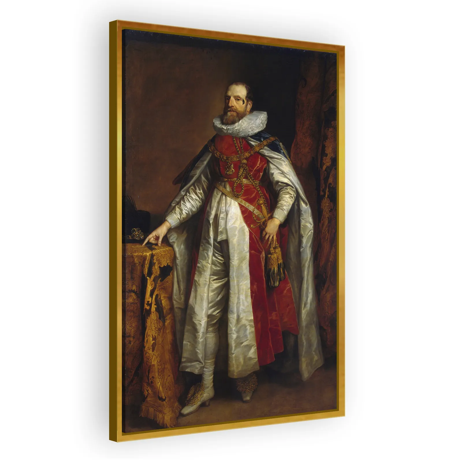 Portrait of Henry Danvers, 1st Earl of Danby by Anthony Van Dyck - view 3 thumbnail