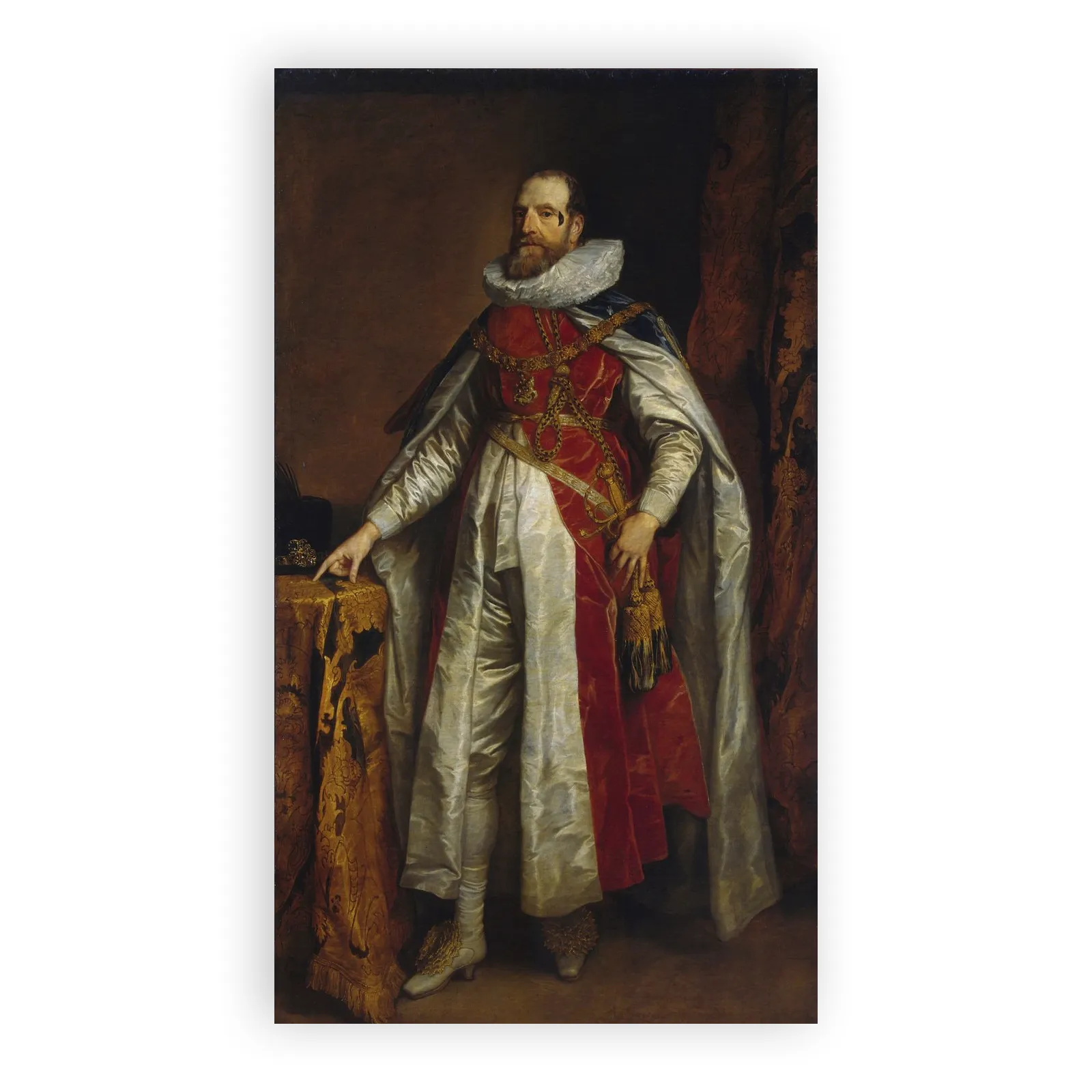 Portrait of Henry Danvers, 1st Earl of Danby by Anthony Van Dyck - view 6 thumbnail