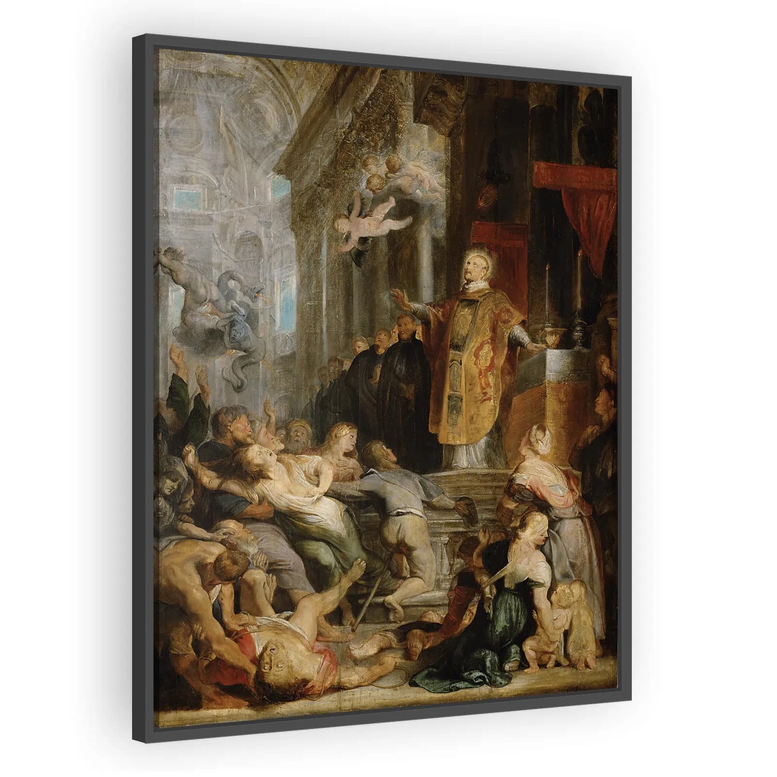 Miracle of Saint Ignatius of Loyola (study) by Peter Paul Rubens