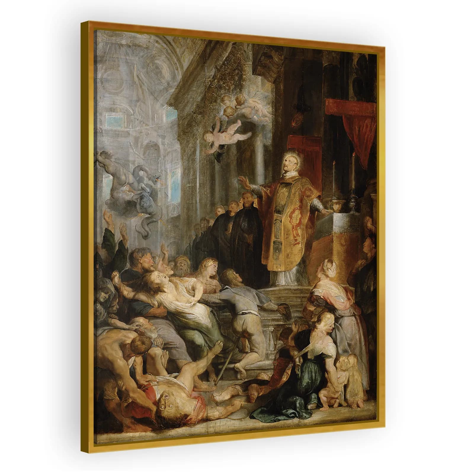 Miracle of Saint Ignatius of Loyola (study) by Peter Paul Rubens - view 3 thumbnail