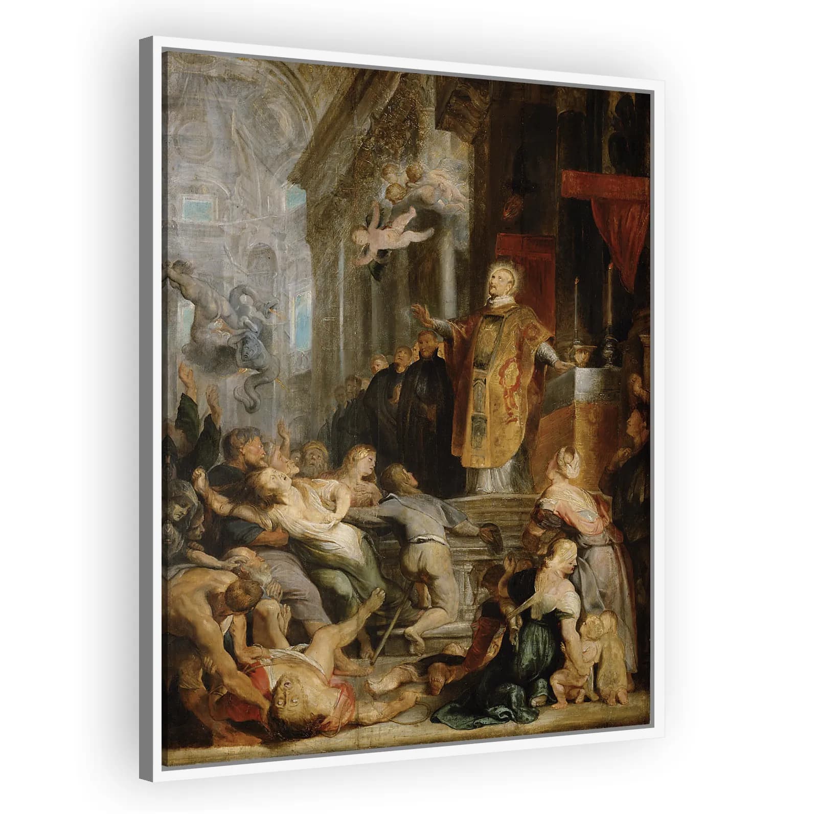 Miracle of Saint Ignatius of Loyola (study) by Peter Paul Rubens - view 5 thumbnail
