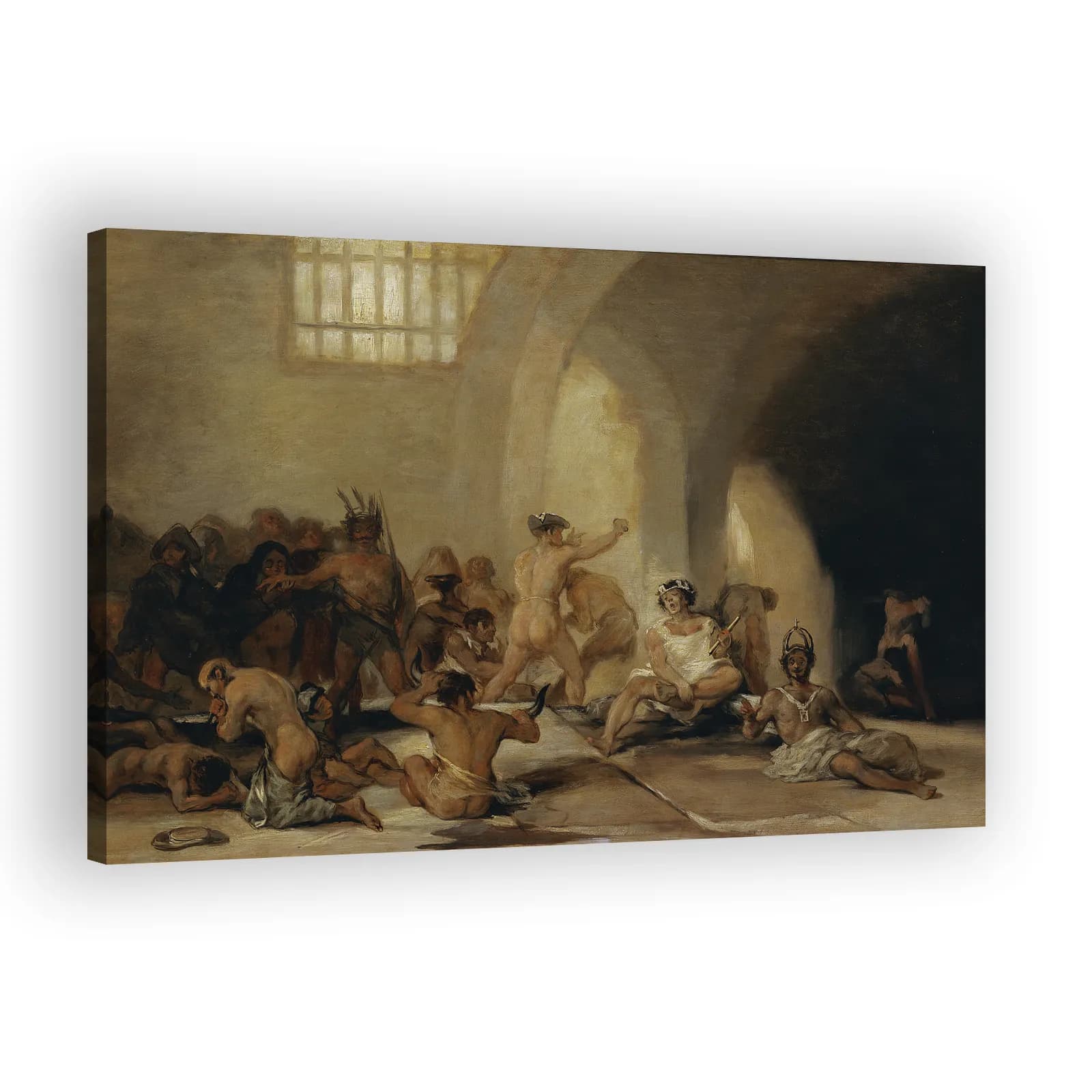 The Madhouse by Francisco Goya - view 2 thumbnail