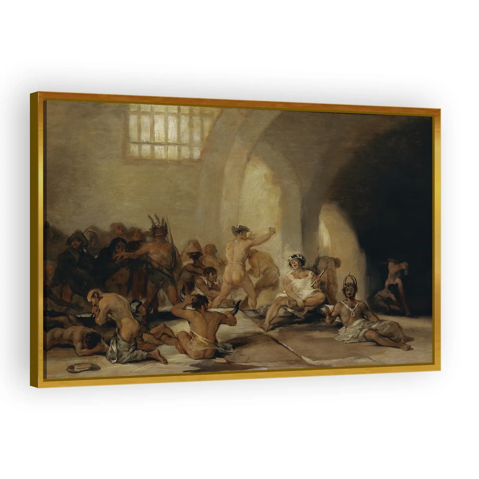 The Madhouse by Francisco Goya - view 3 thumbnail