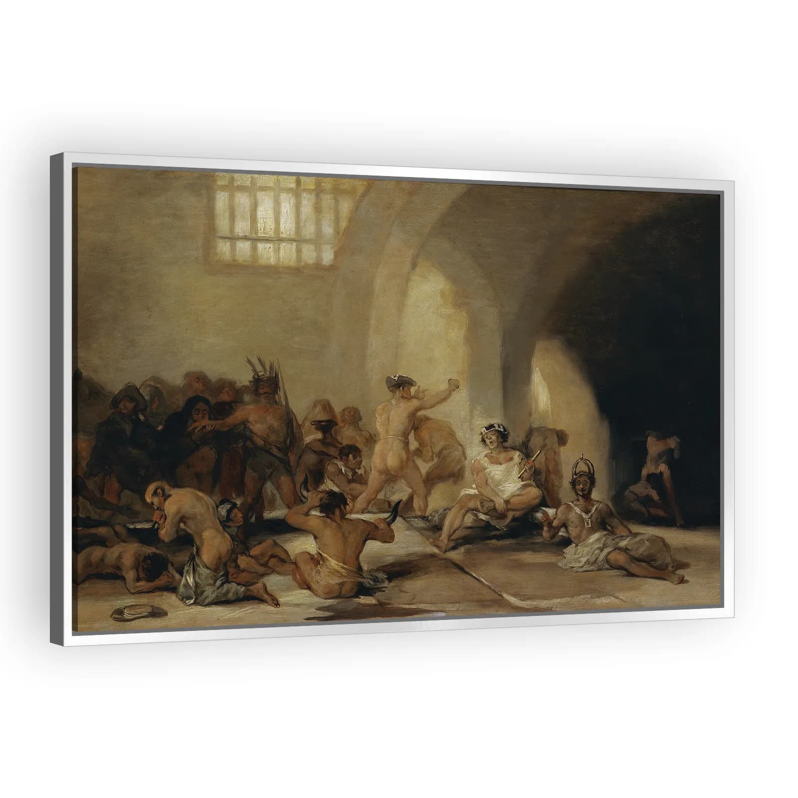 The Madhouse by Francisco Goya - view 4 thumbnail