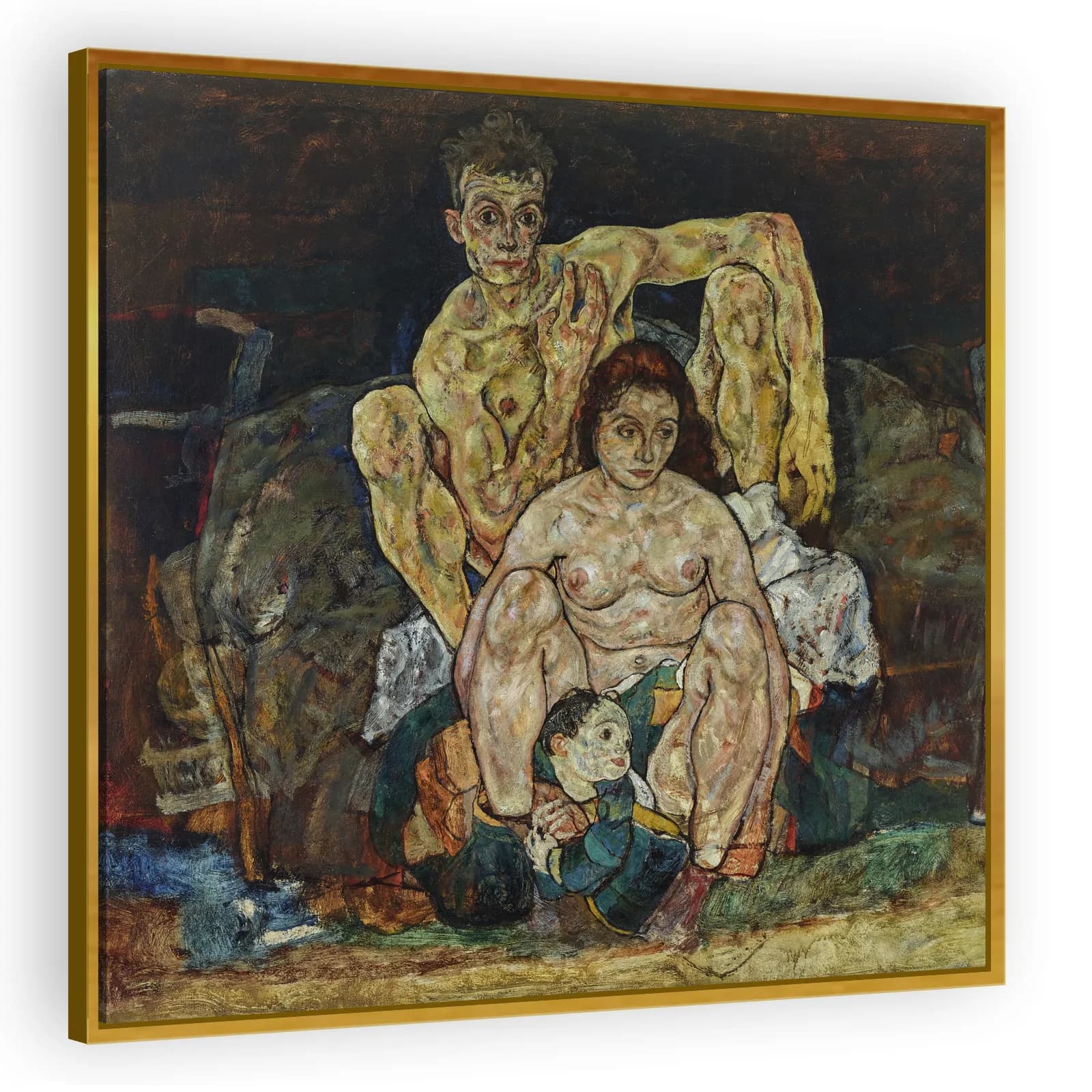 The Family by Egon Schiele - view 3 thumbnail