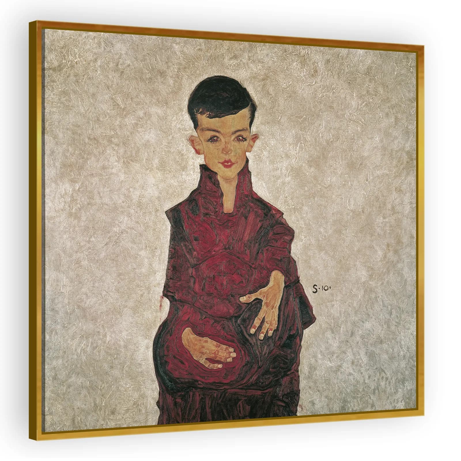 Portrait of Herbert Reiner by Egon Schiele - view 3 thumbnail