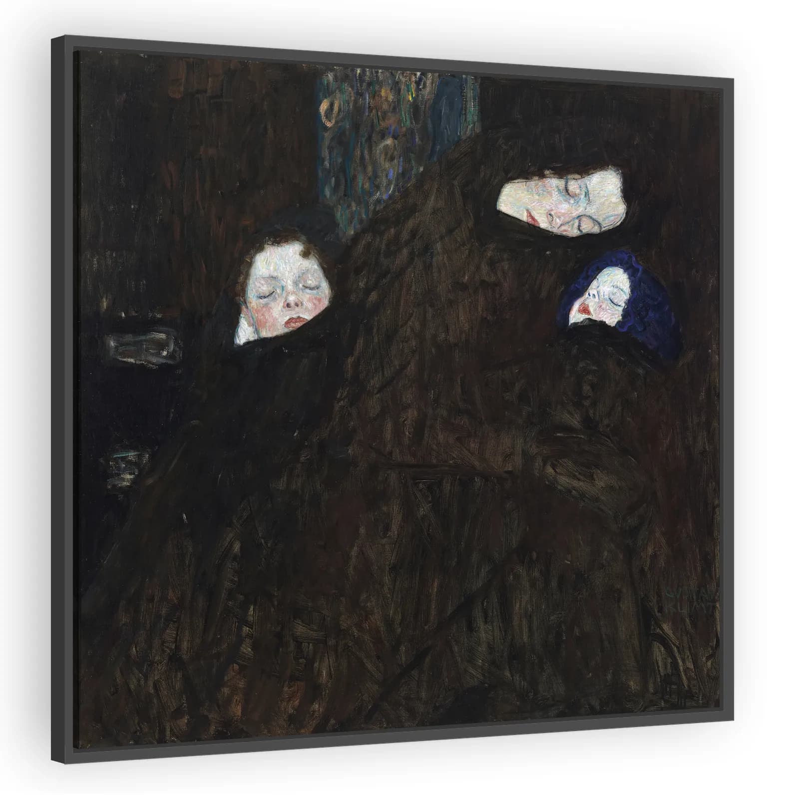 Mutter mit zwei Kindern (Familie) by Gustav Klimt