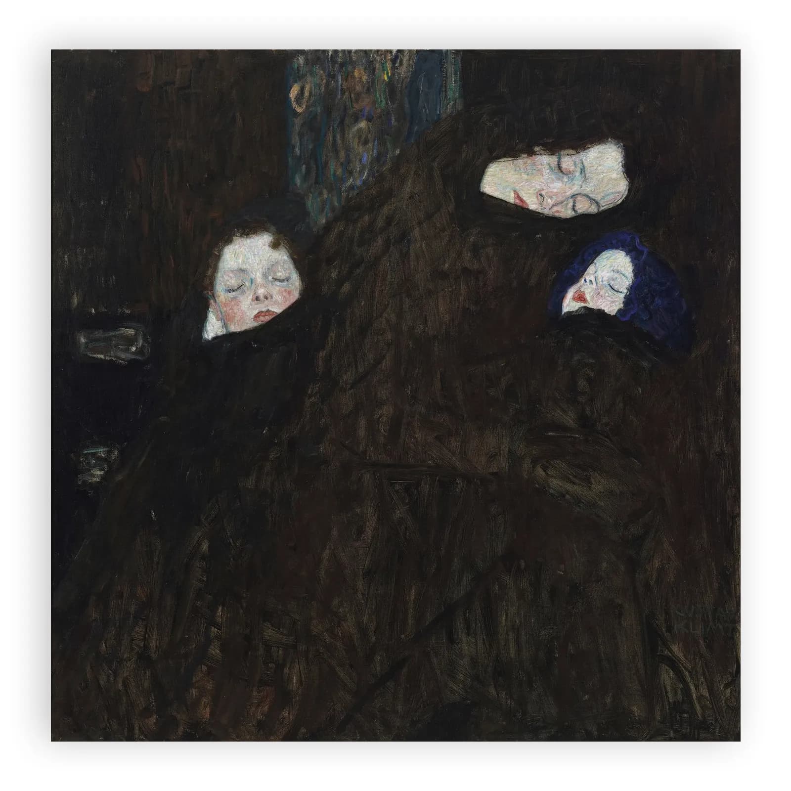 Mutter mit zwei Kindern (Familie) by Gustav Klimt - view 6 thumbnail