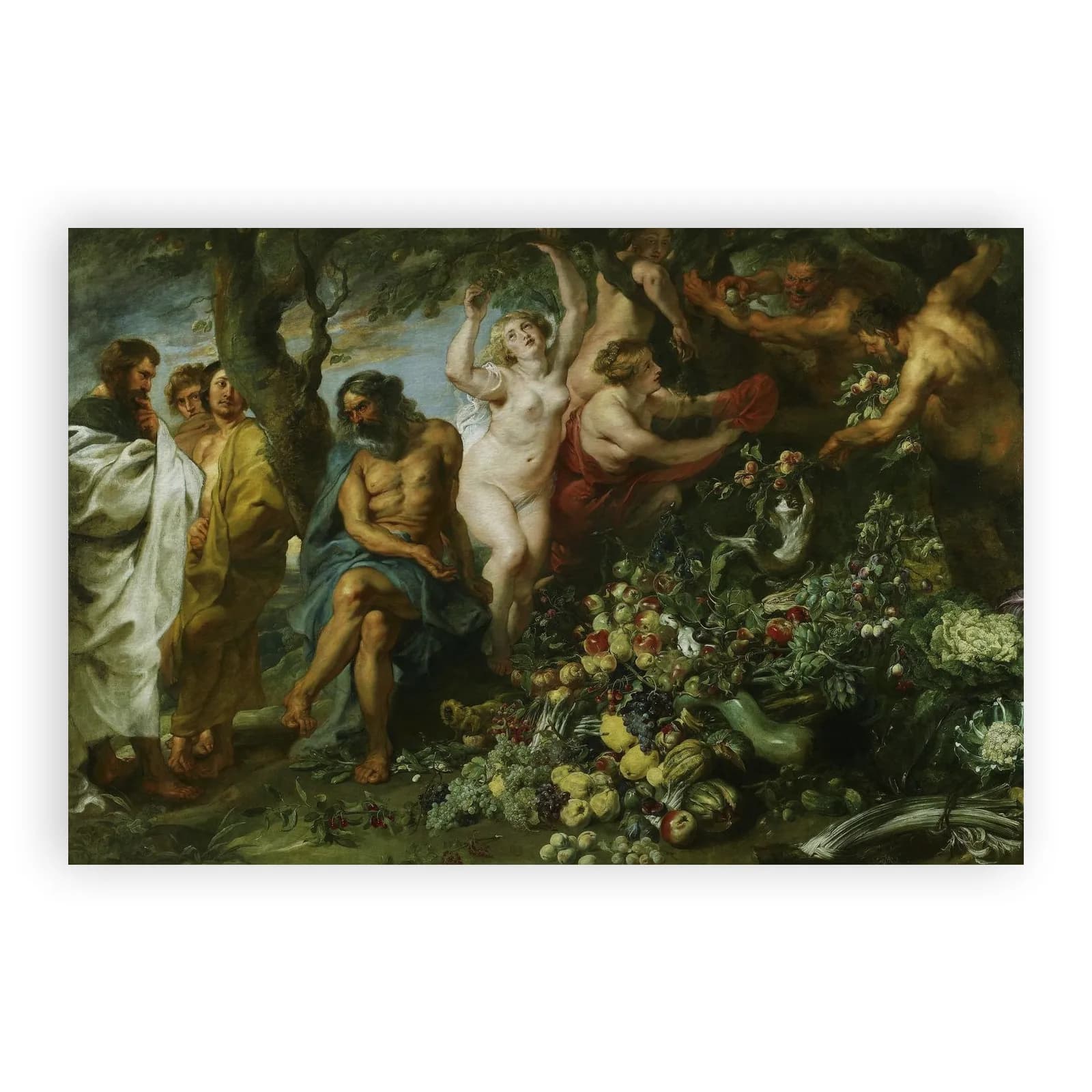 Pythagoras Advocating Vegetarianism by Peter Paul Rubens - view 6 thumbnail