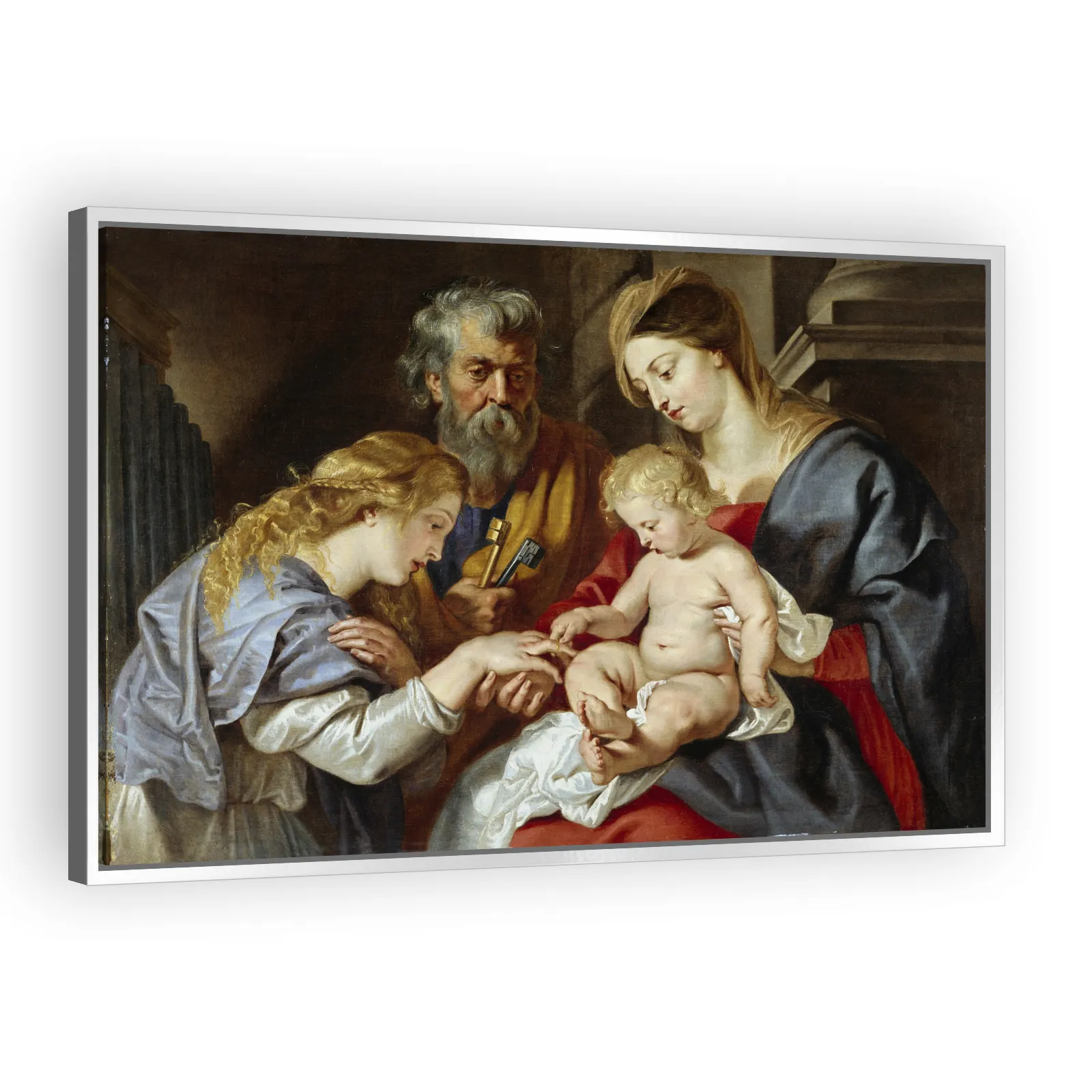The Mystic Marriage of St. Catherine of Alexandria by Peter Paul Rubens - view 4 thumbnail