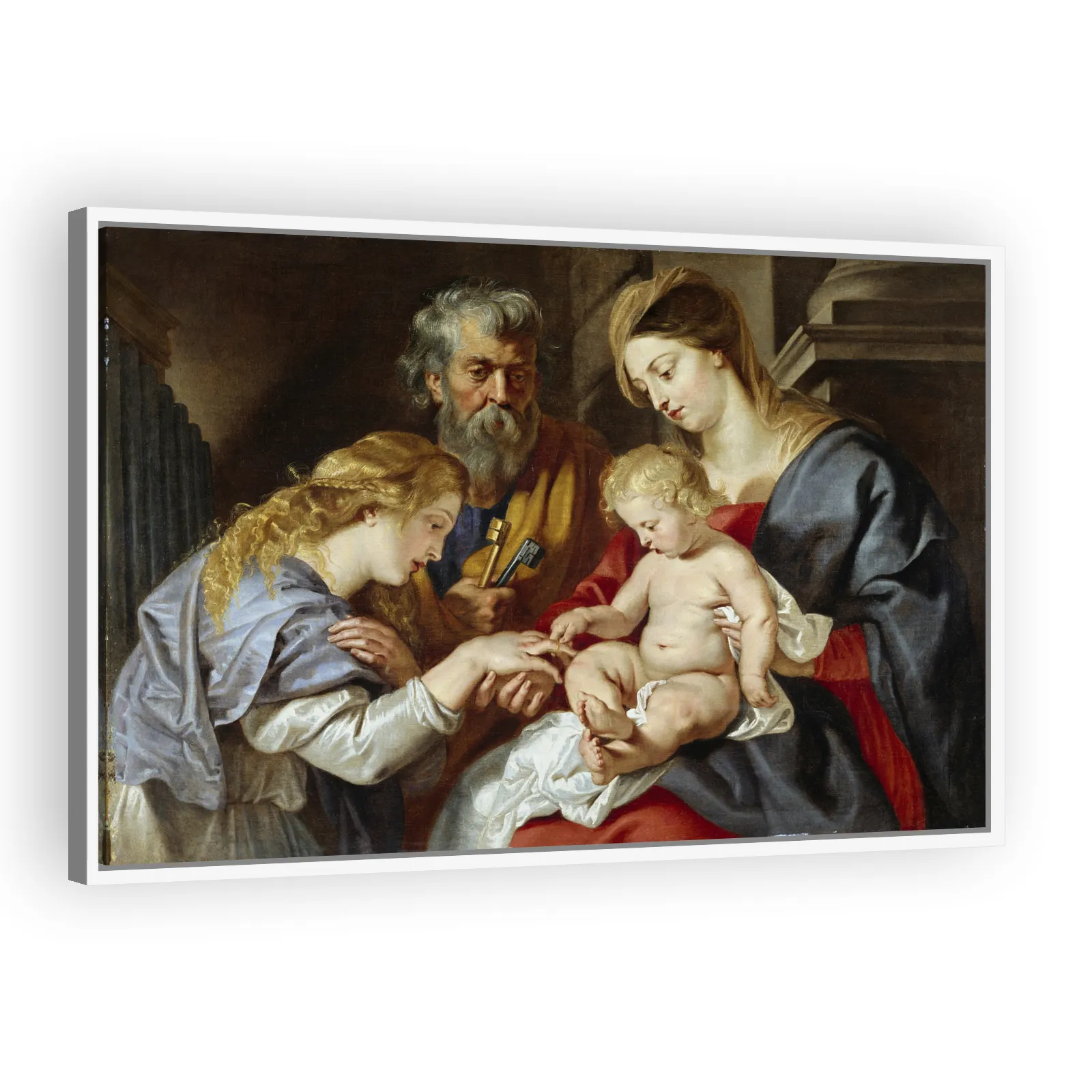 The Mystic Marriage of St. Catherine of Alexandria by Peter Paul Rubens - view 5 thumbnail