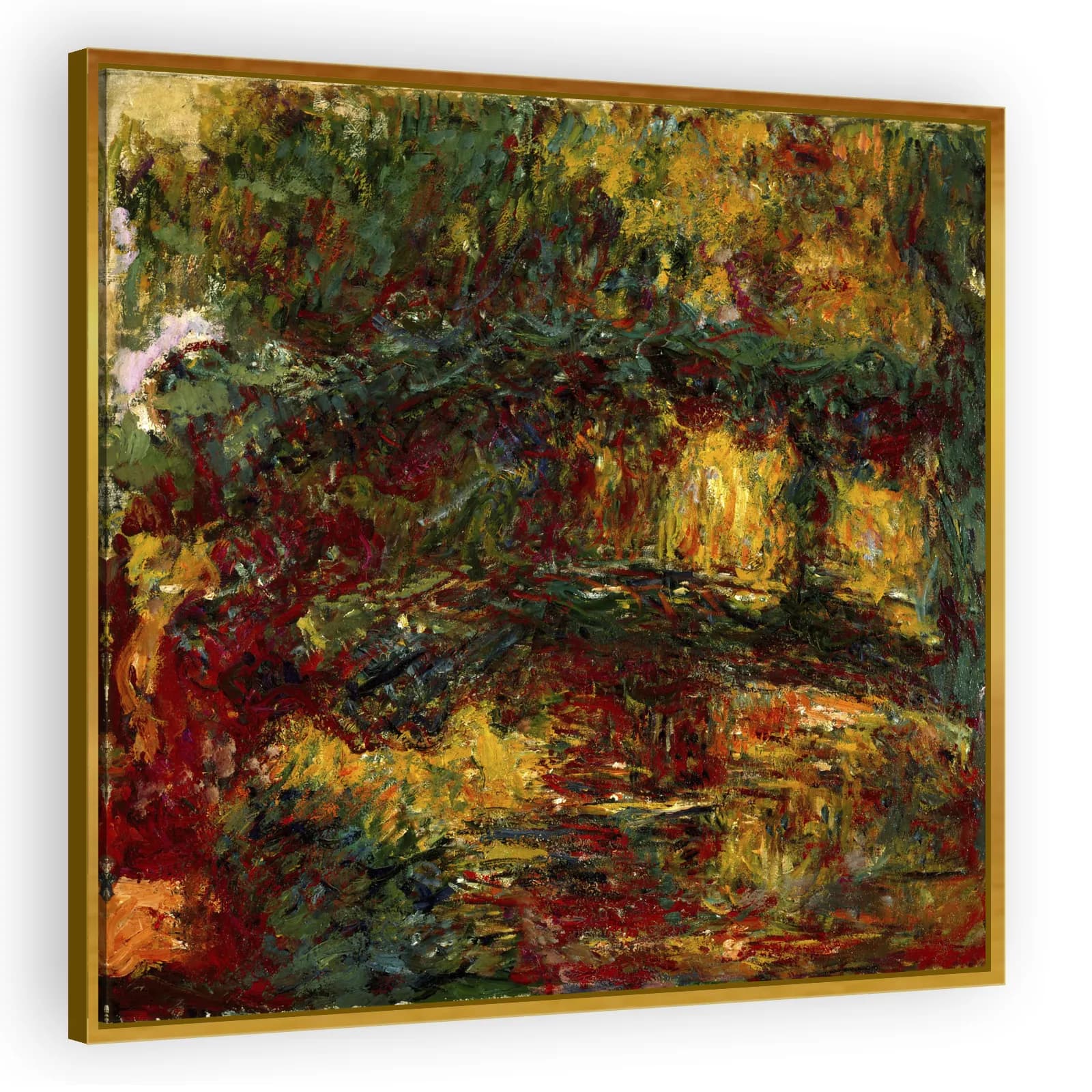 The Japanese Footbridge, Giverny by Claude Monet - view 3 thumbnail