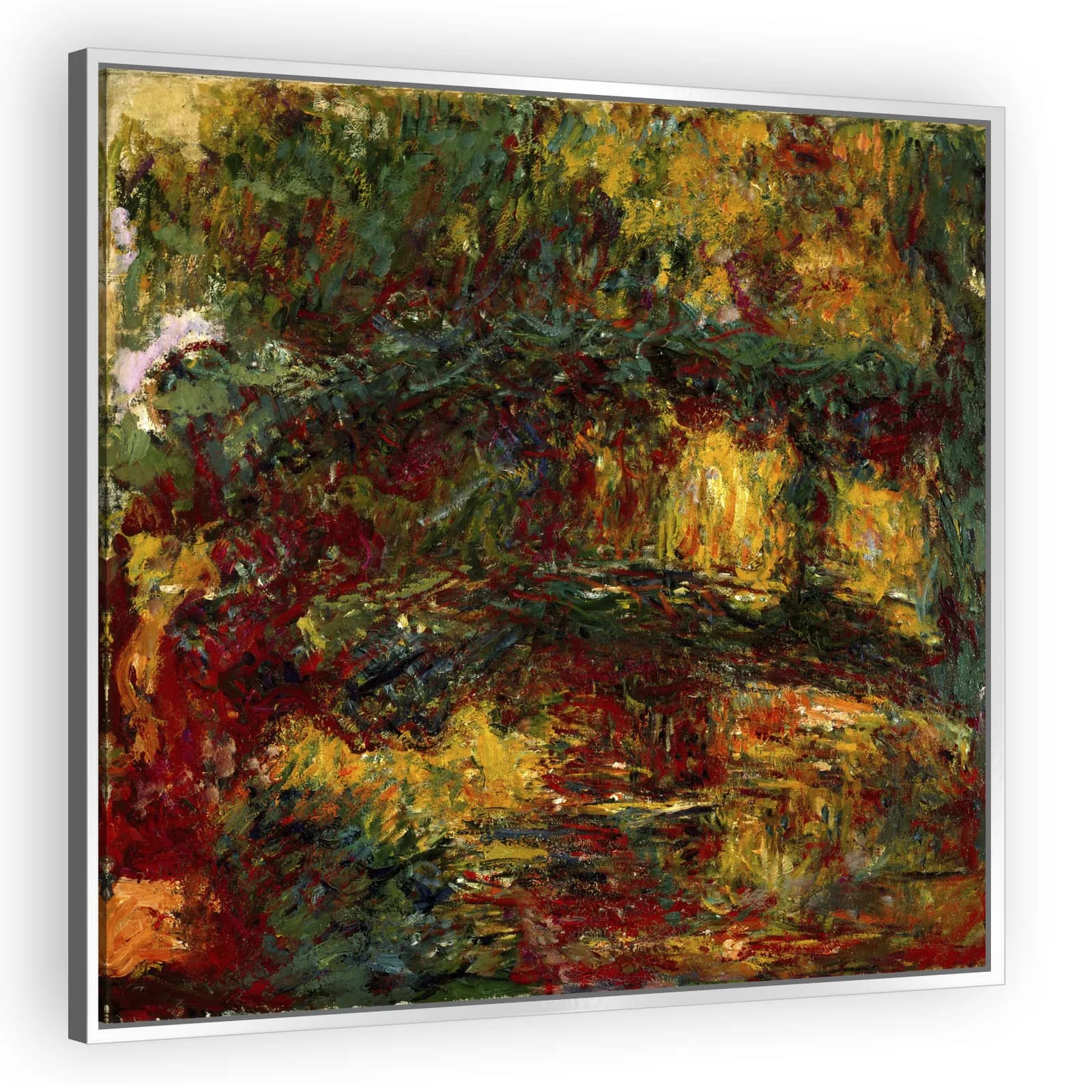 The Japanese Footbridge, Giverny by Claude Monet - view 4 thumbnail