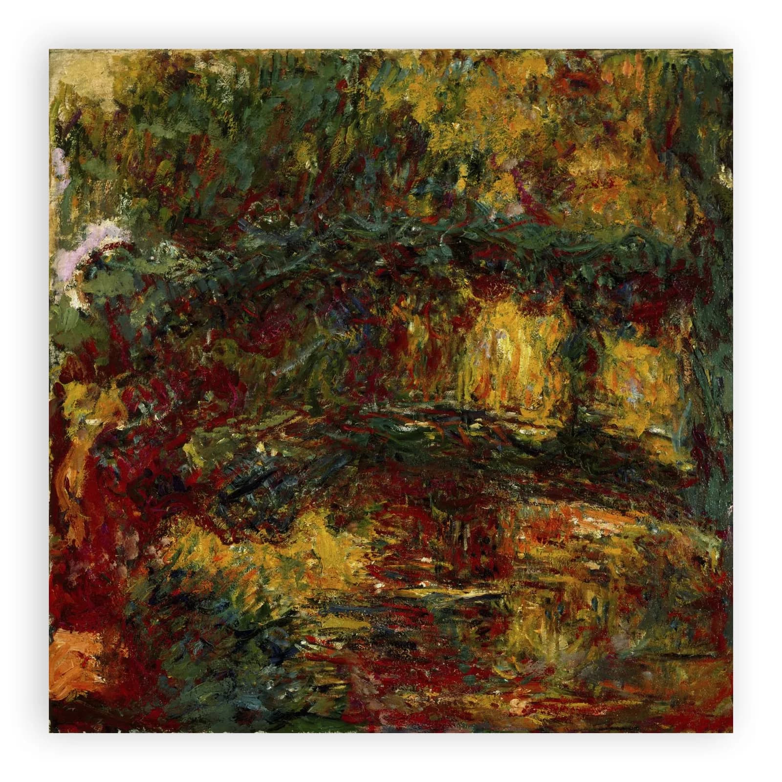 The Japanese Footbridge, Giverny by Claude Monet - view 6 thumbnail