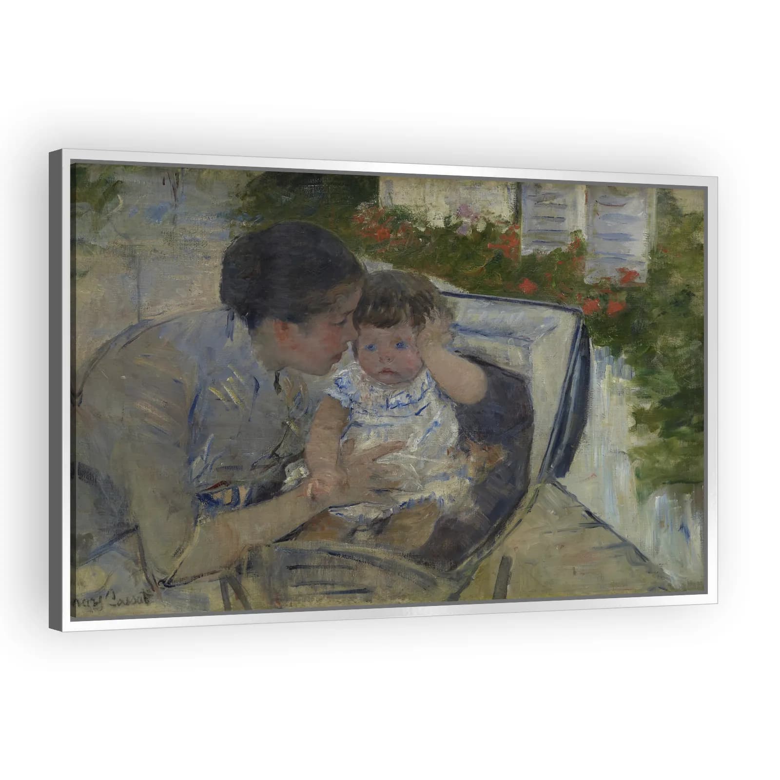 Susan Comforting the Baby by Mary Cassatt - view 4 thumbnail