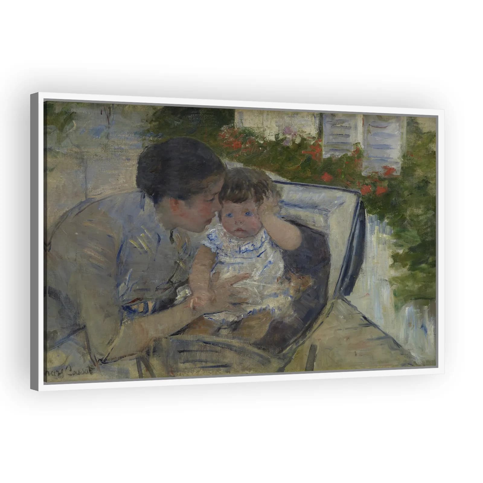 Susan Comforting the Baby by Mary Cassatt - view 5 thumbnail