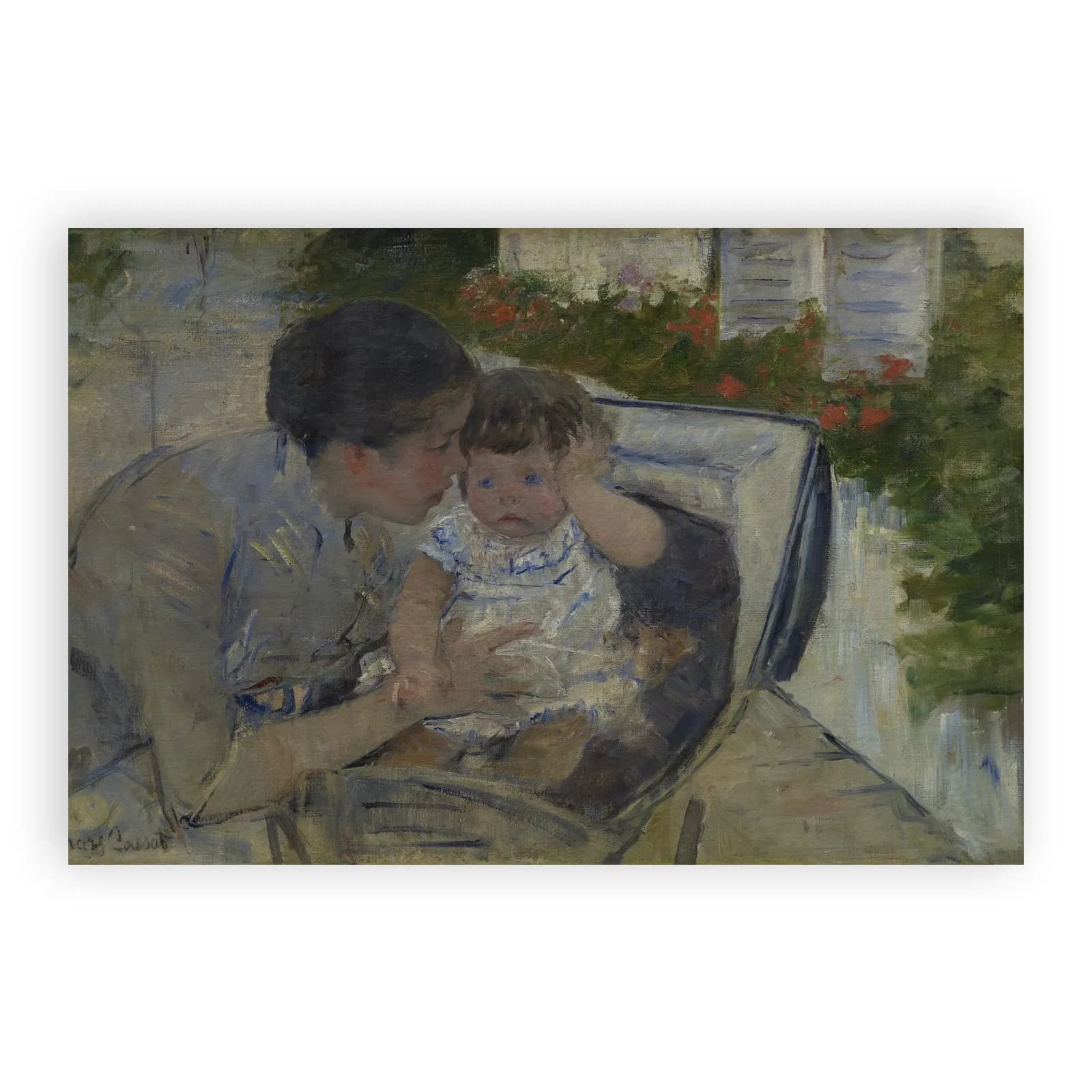 Susan Comforting the Baby by Mary Cassatt - view 6 thumbnail